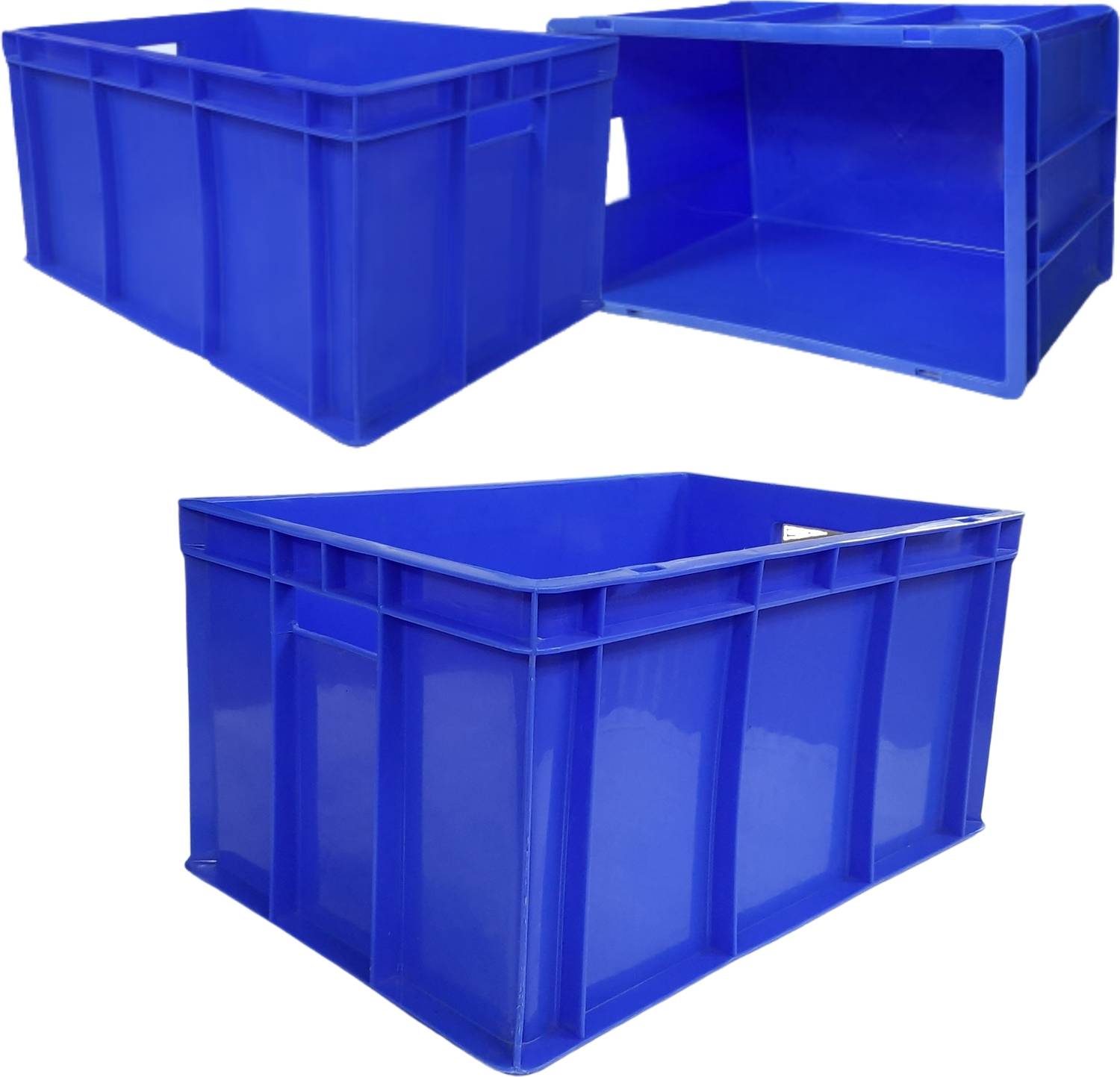 Singhal Plastic Multipurpose Rectangular Storage Box Crates