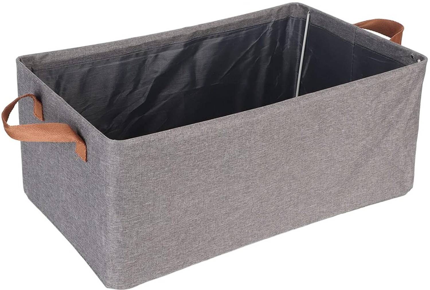 AweStuffs Polyester Wardrobe Storage Organiser Underwear Organiser for Jeans Pants Shirts Toys Books Storage Basket