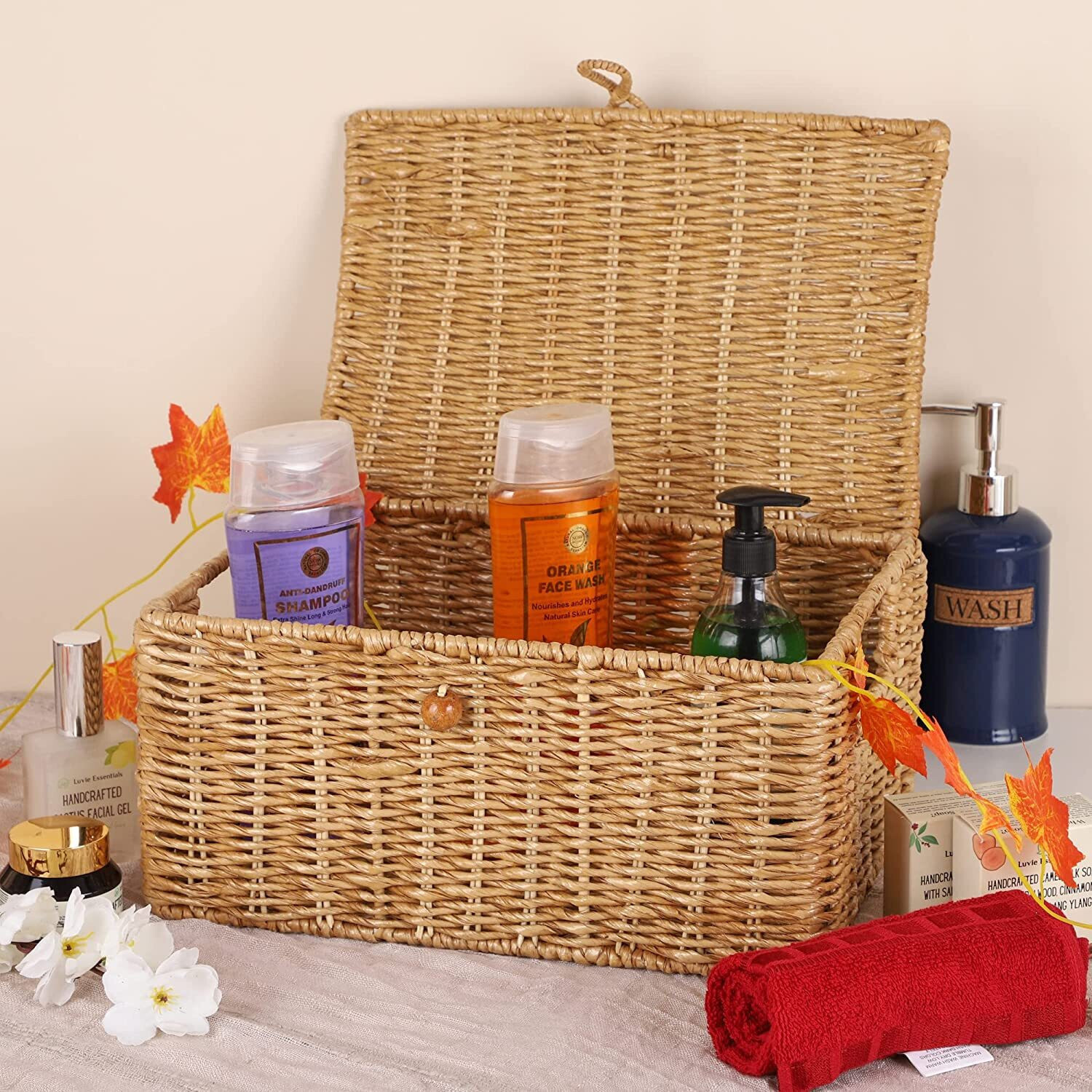Image of Akway Bamboo Storage Basket