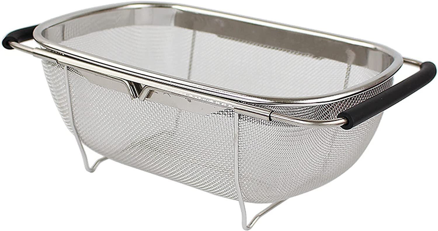 Image of broccolin Premium Stainless Steel Mesh Strainer Basket Strainer