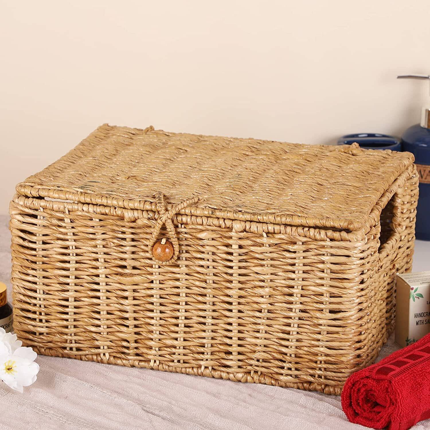 Akway Bamboo Storage Basket
