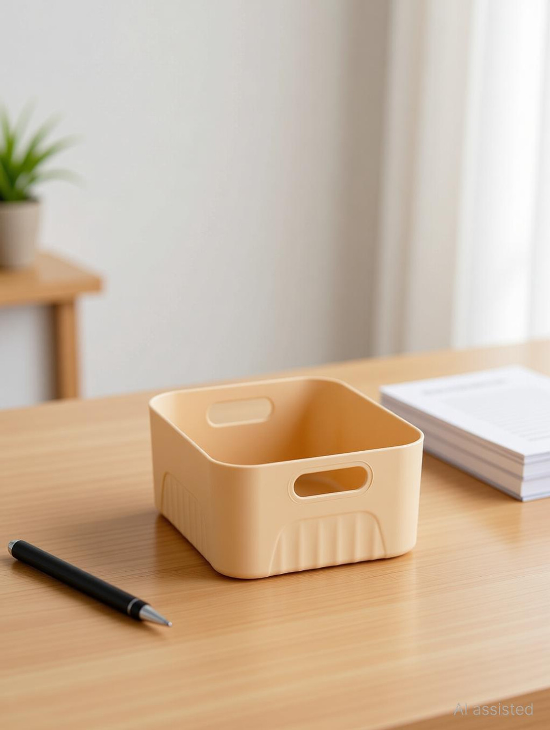 Image of SRELEVEN Plastic Multipurpose Solitaire Storage Basket Storage Basket