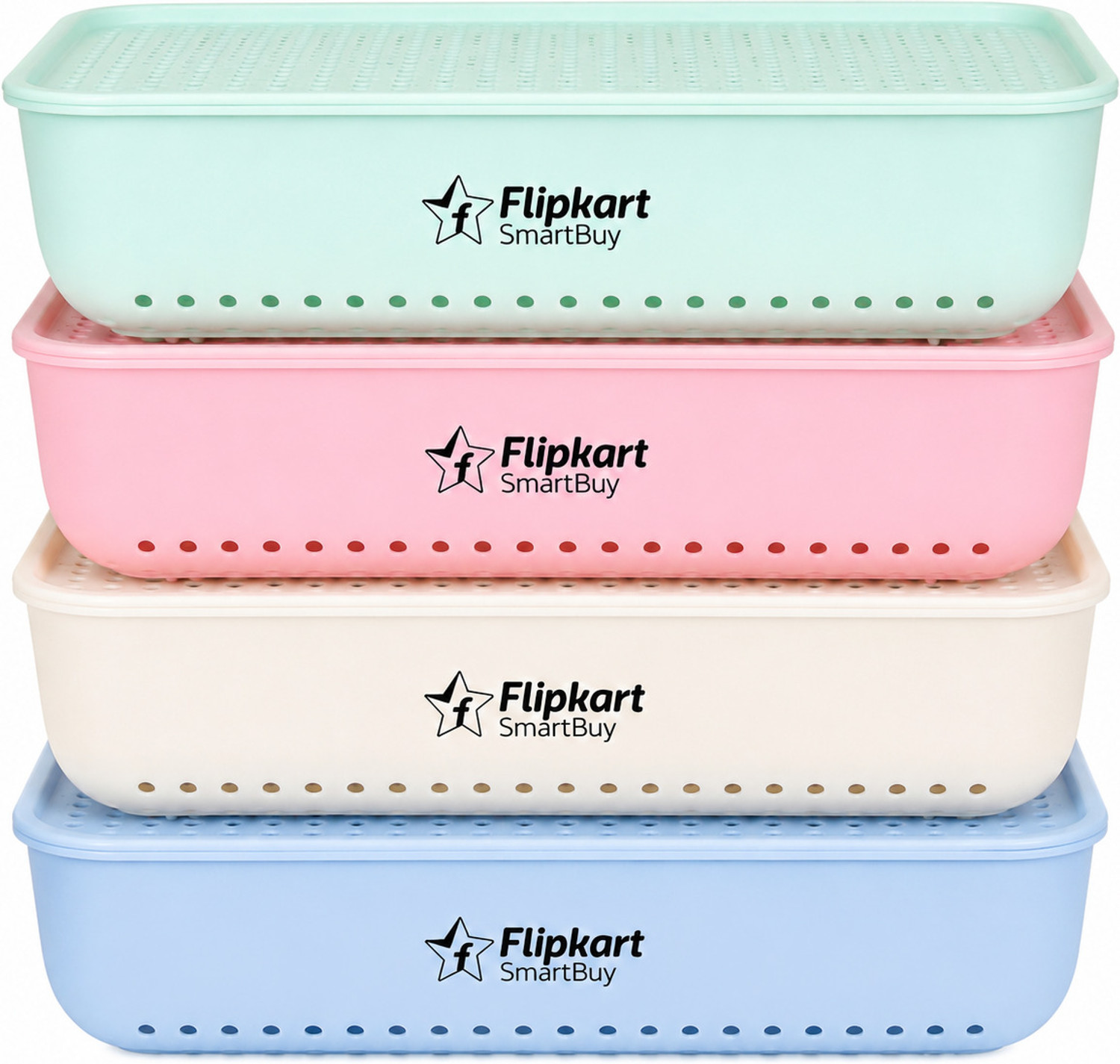 Image of Flipkart SmartBuy Plastic StoreKing AirFlow Storage Basket Storage Basket