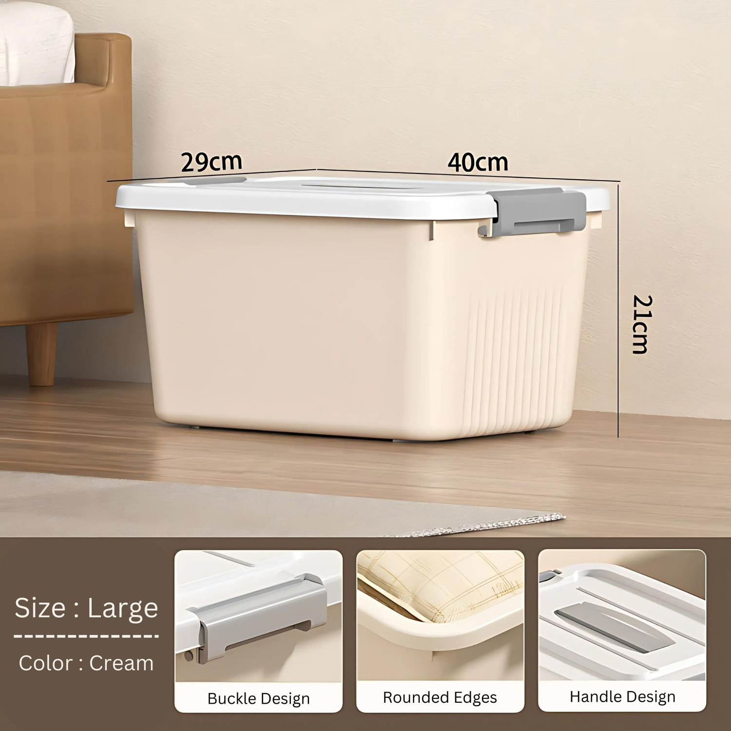 Image of HoopVool Plastic Utility Container - 20 L