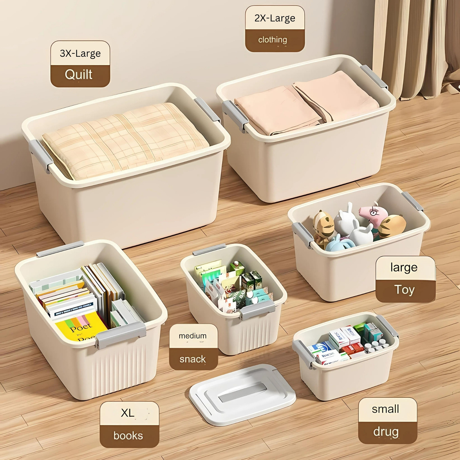 Image of HoopVool Plastic Utility Container - 20 L