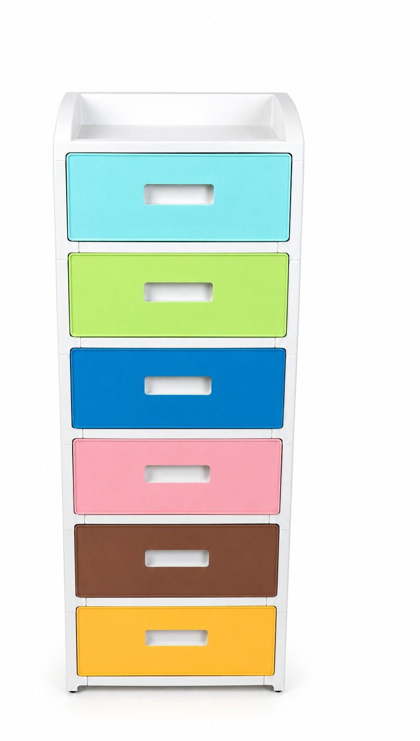Image of Ali tex 6 Layer Multipurpose Plastic Storage Drawer Organizer for Home & Office Storage Box (Multicolor)