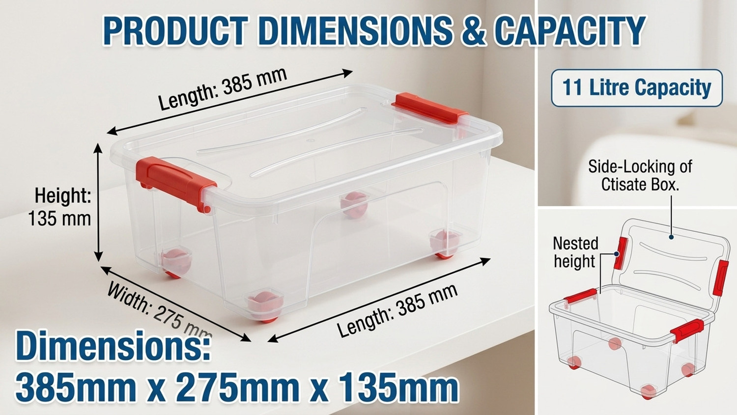 Image of tbw 11ltr storage /9 Storage Box