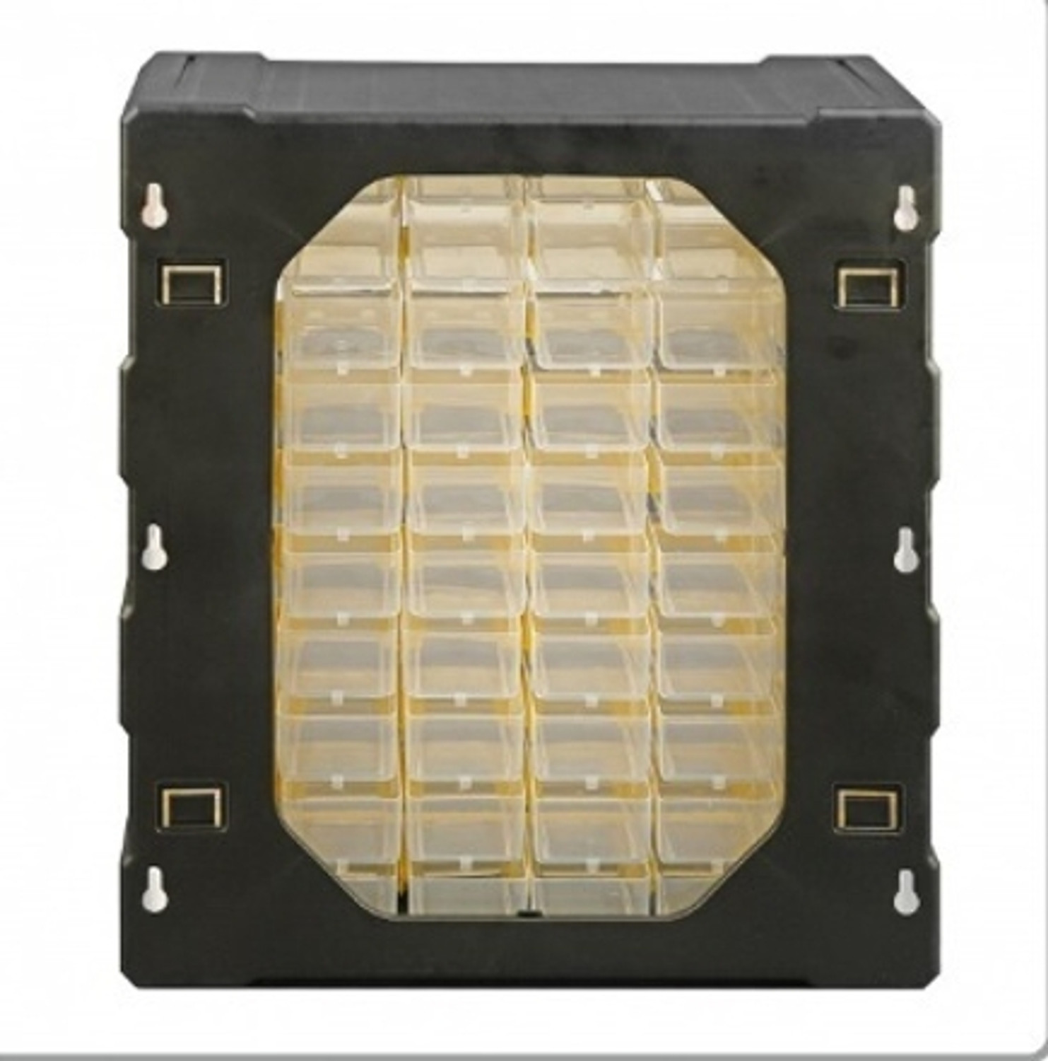 Image of ALKON ACO60 STORAGE ORGANIZER Storage Box (Yellow)