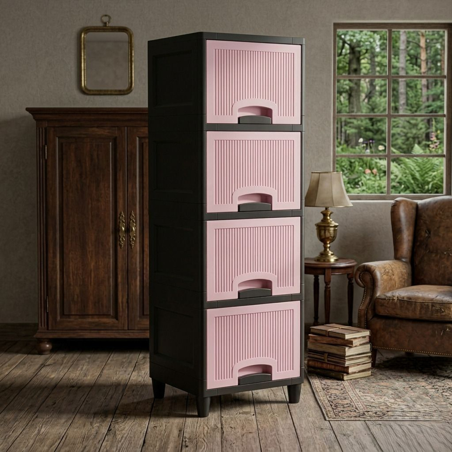 Image of MAXTID Multi Layer Storage Cabinet Storage Box Storage Box