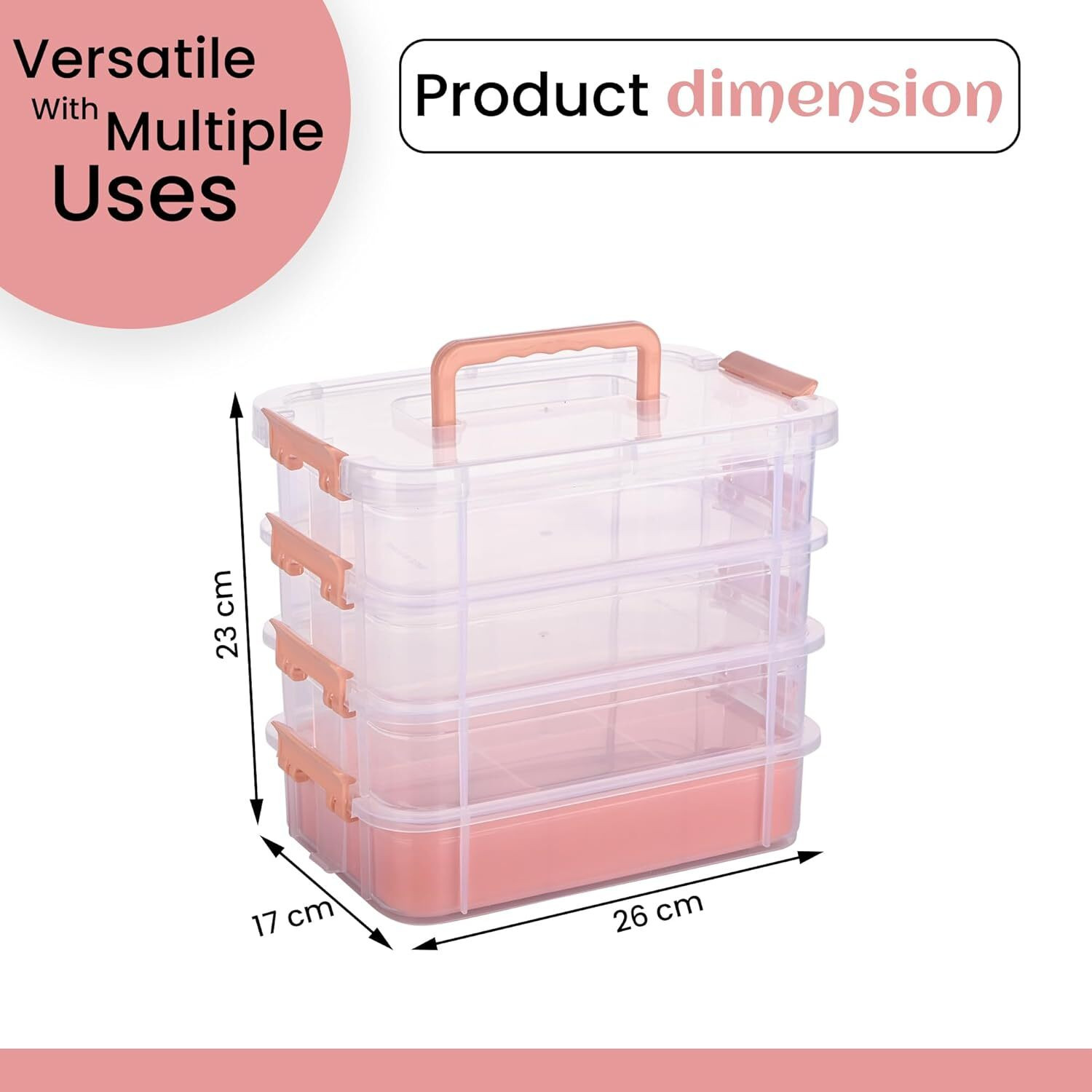 Image of FINWARE Glass Utility Container - 4 L