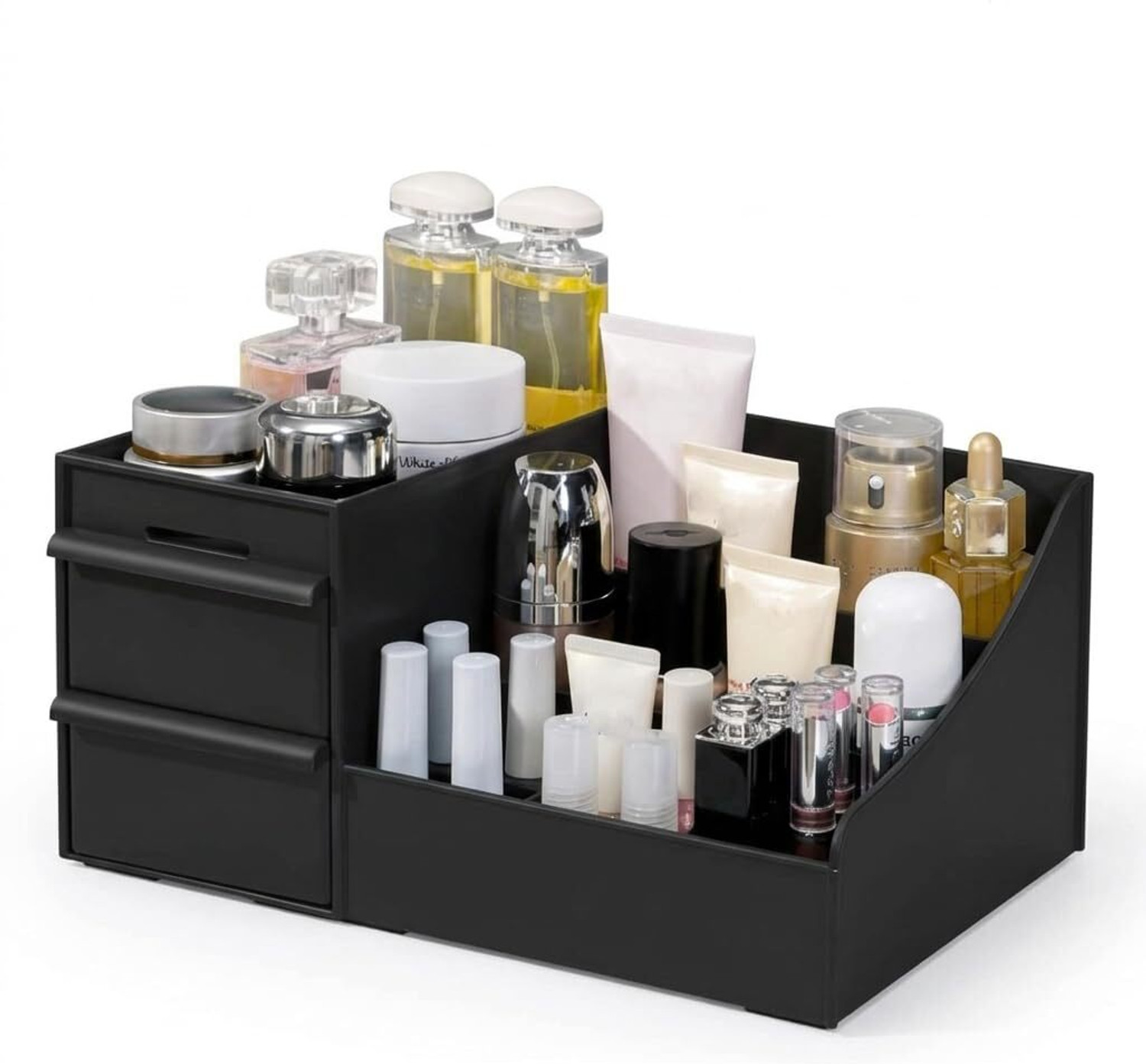 Image of PROTOWARE Makeup Organizer with Drawers, Vanity Organiser Cosmetics box for Dressing Table Storage Box