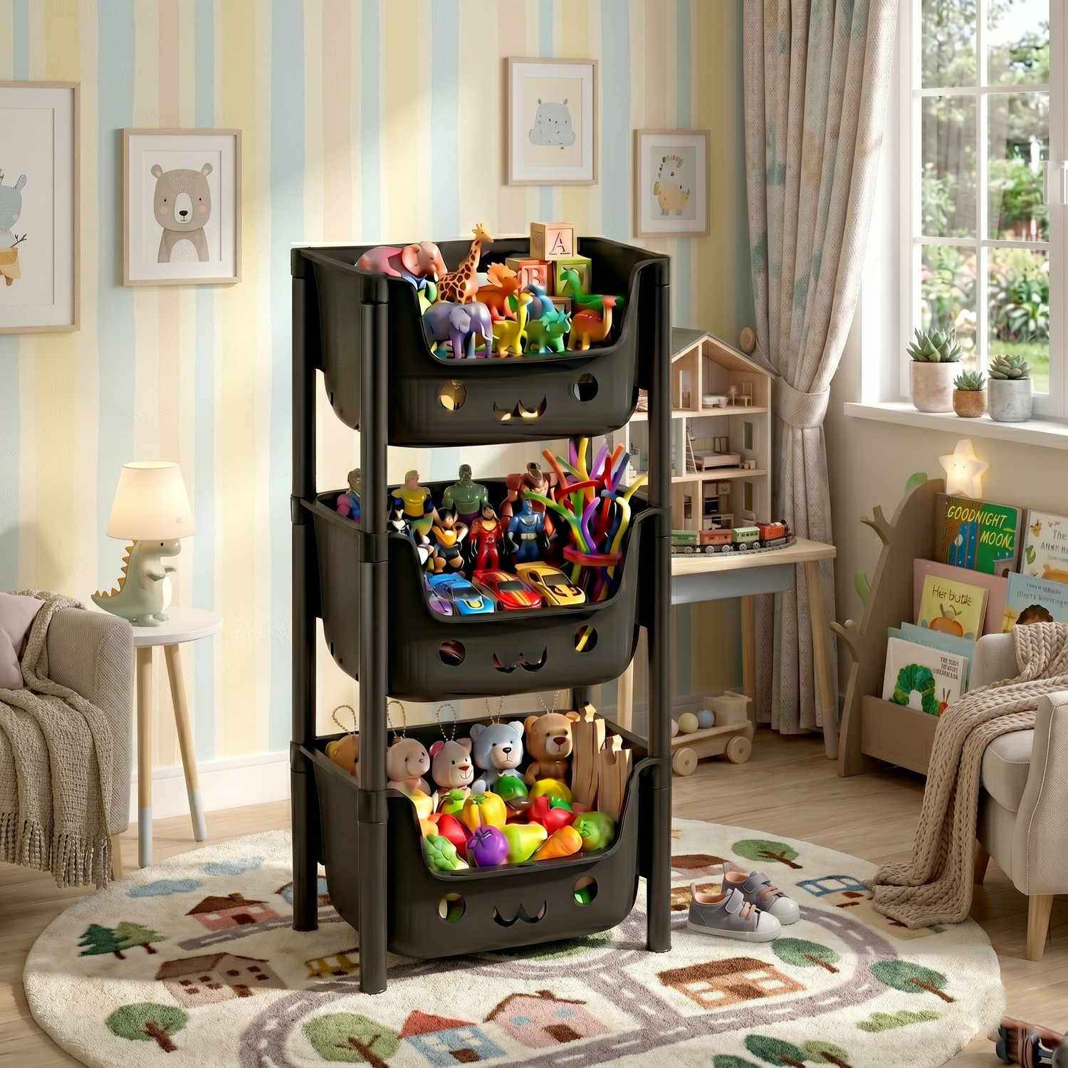 Image of MAXTID multi layer Storage Cabinet for Neat Arrangement Storage Box