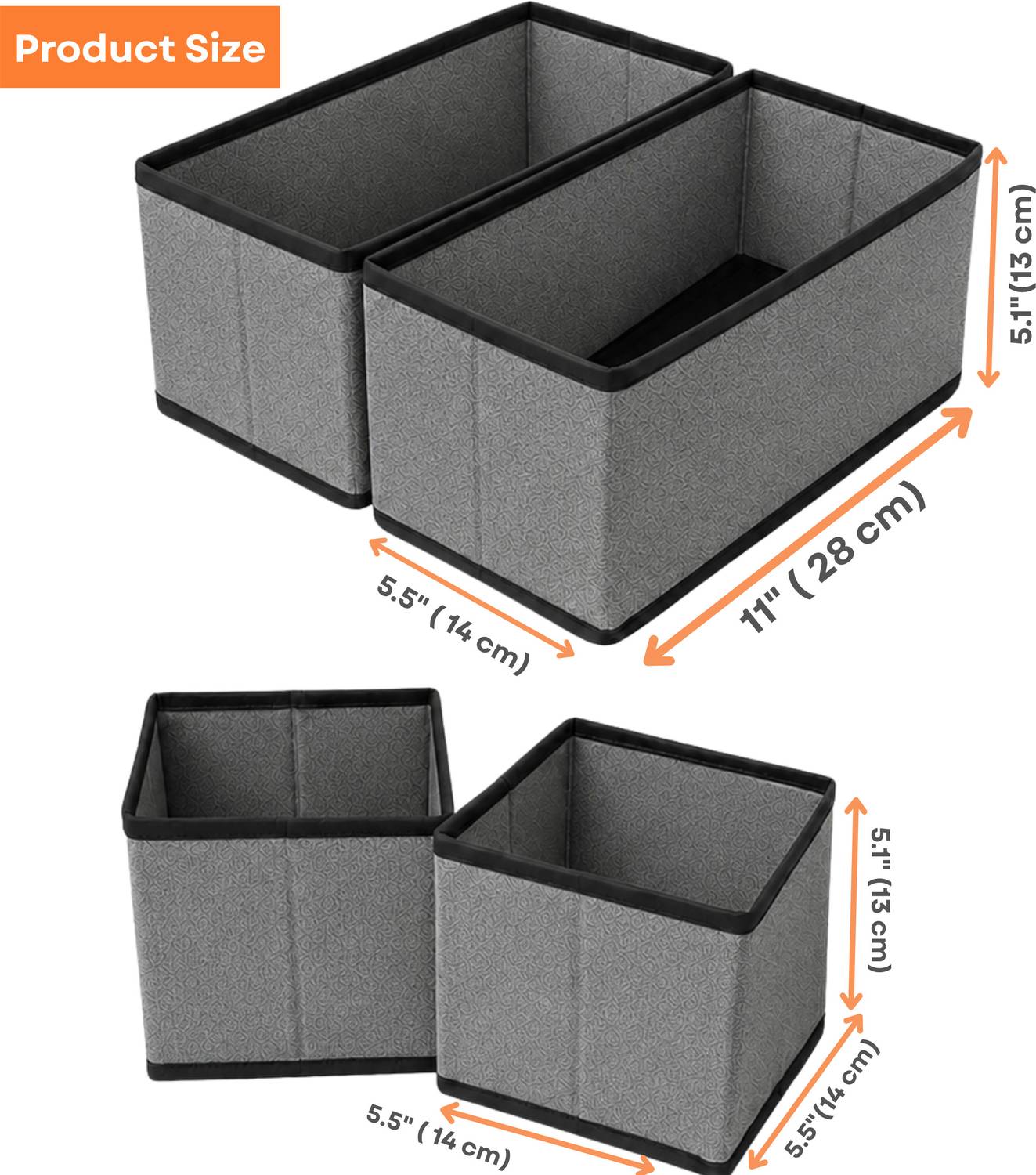 sopent Foldable Drawer Organiser for Innerwear - Image 5