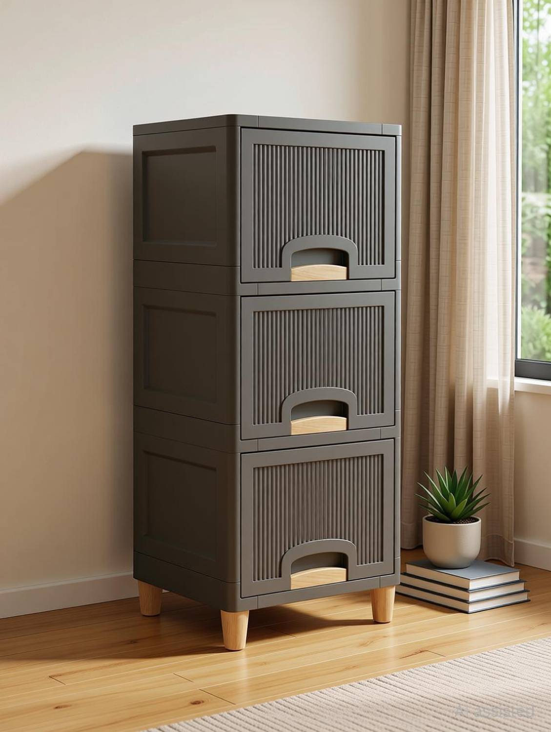 Surety for Safety Shelf Organizers, Gray - Image 2