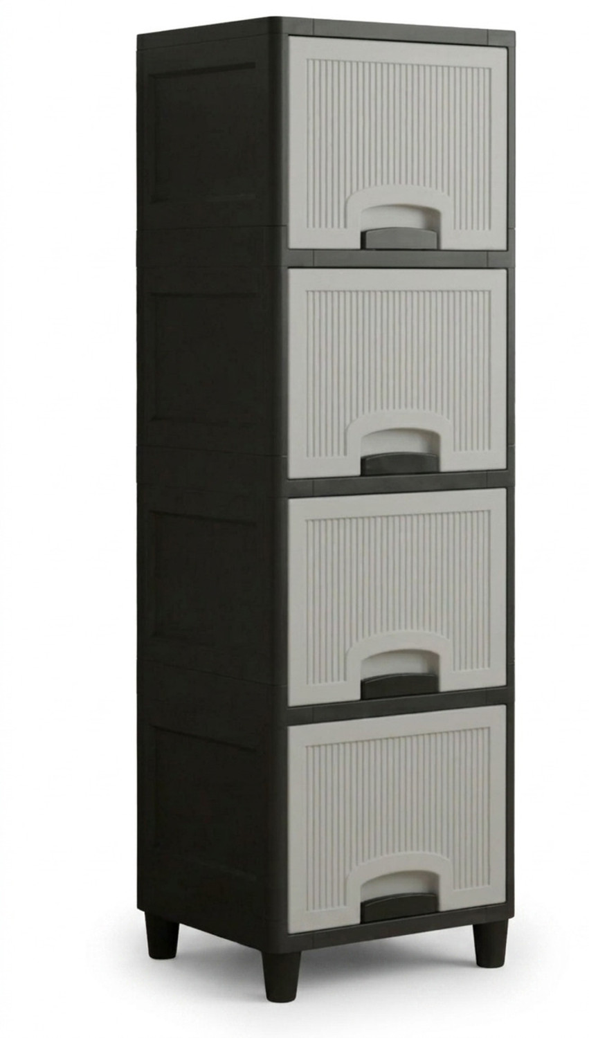 Image of MAXTID Kids Room Organizer Colourful Multi Layer Plastic Cabinet Storage Box