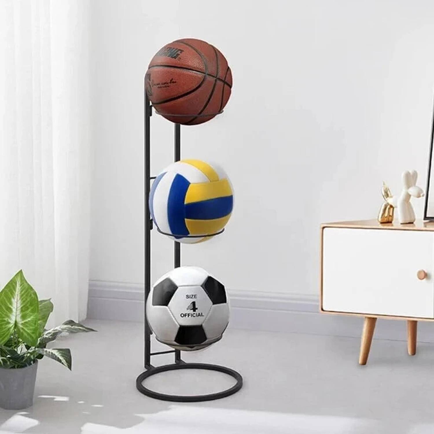 ARHAT ORGANIZERS by Sports Ball Stand | Portable and Universal Shelf Organizers