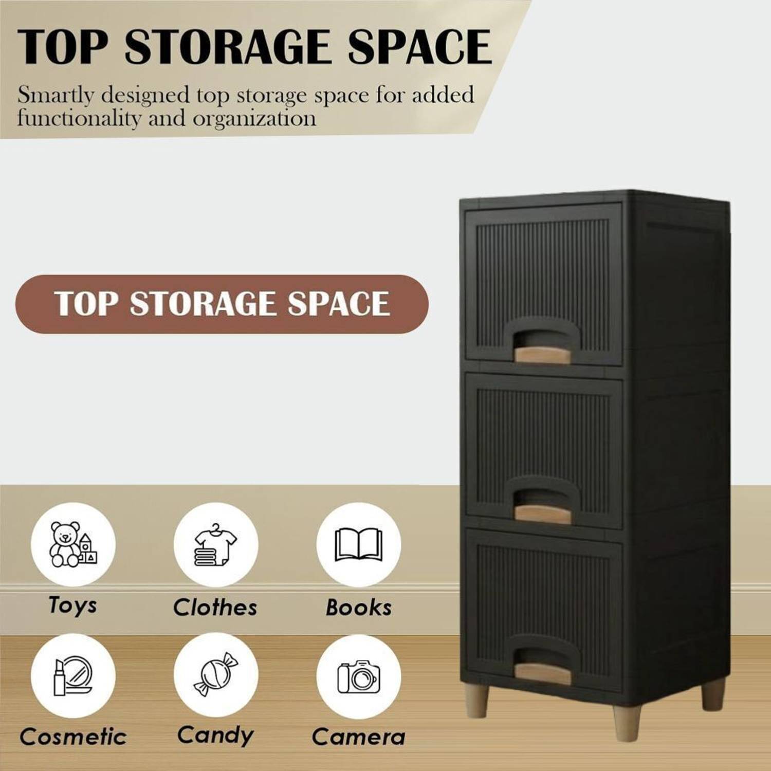 Surety for Safety Shelf Organizers, Gray - Image 5