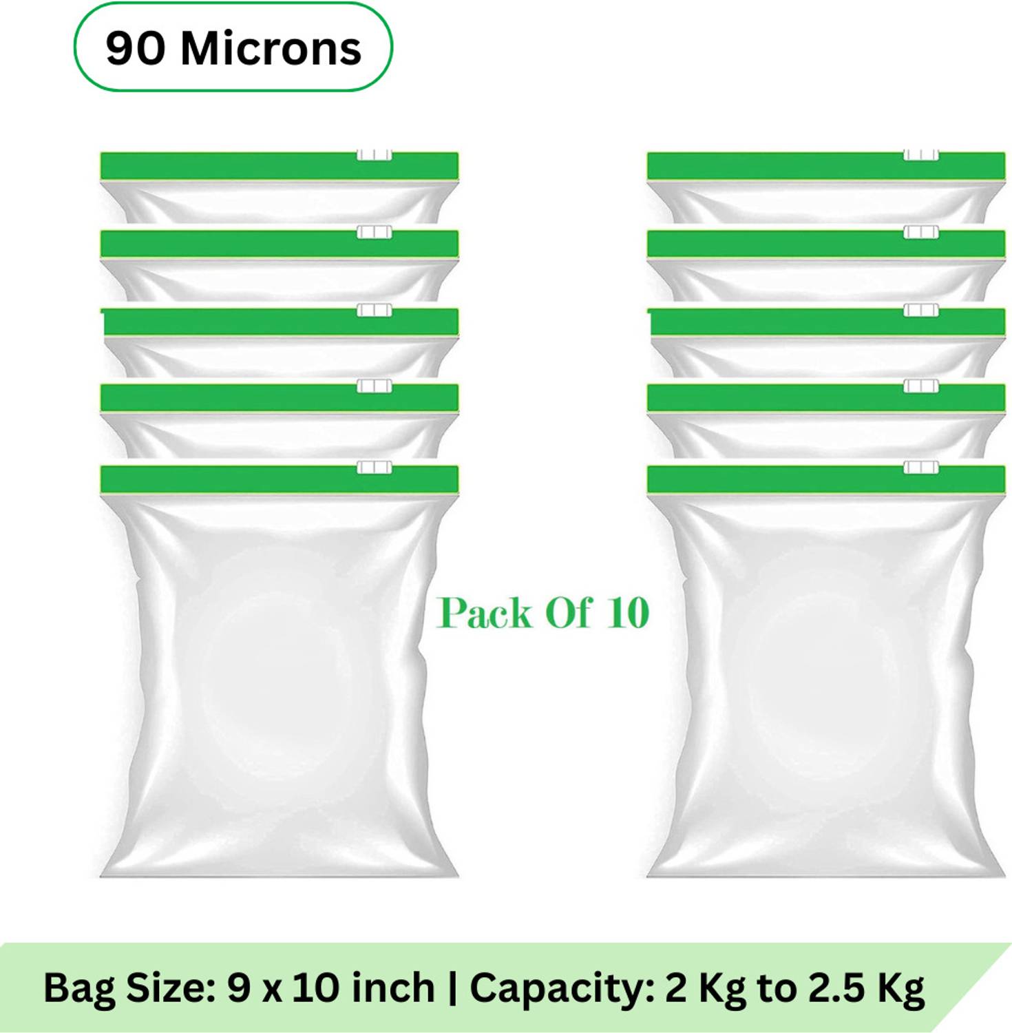 ANVIN ZipLock Storage Pouches, Reusable Ziplock Bag Storage Containers Plastic Plastic Storage Pouch