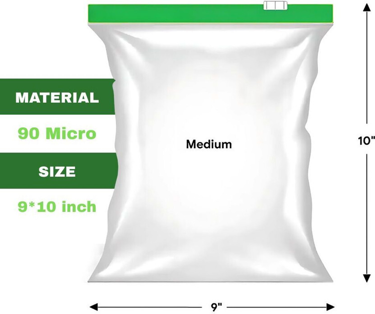 Image of ANVIN ZipLock Pouches, Ziplock Bag For Storage, RE-USABLE Bags, Plastic Storage Pouch Plastic Storage Pouch