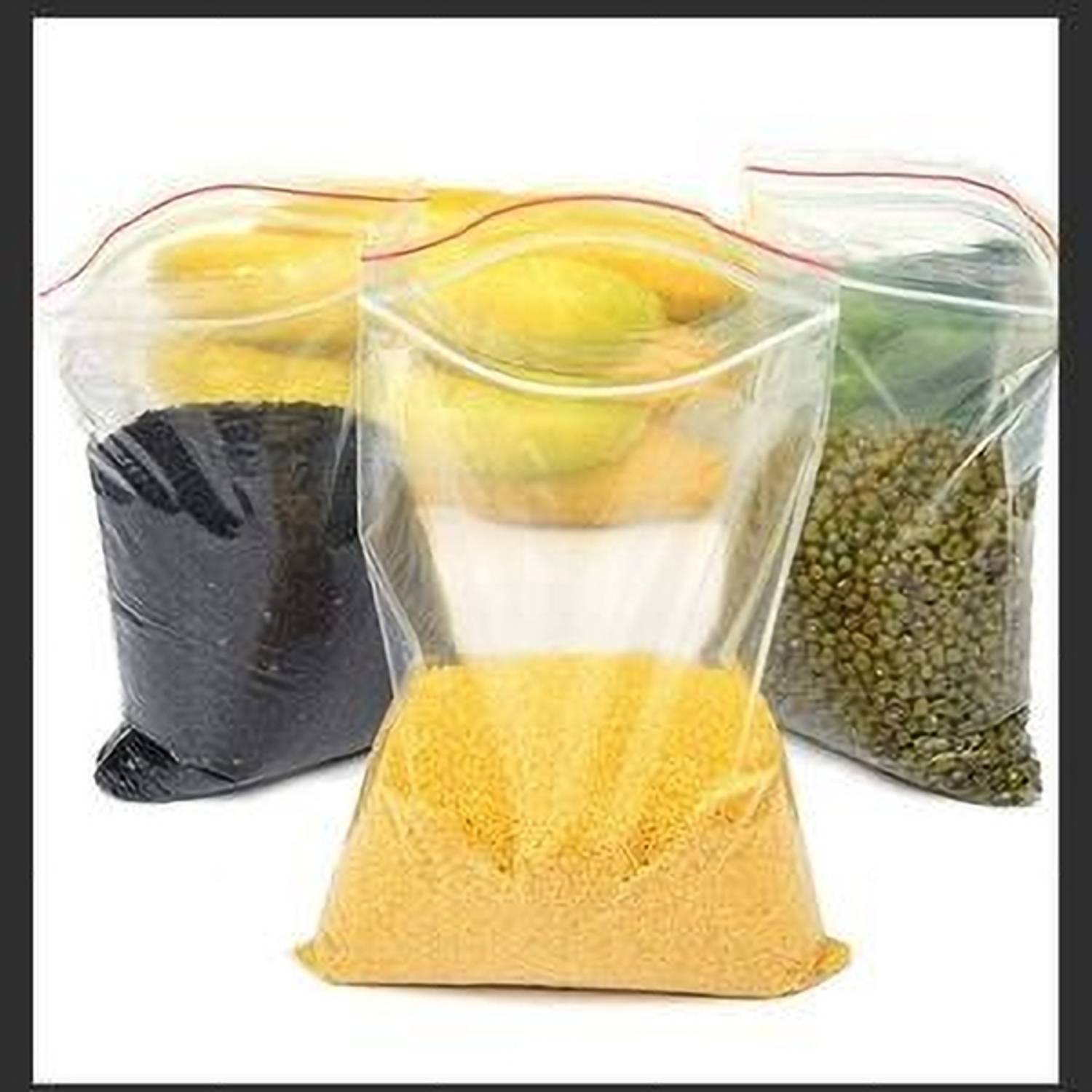 Artify 3x4 Inch 100 pcs Reusable/Resealable Airtight Zip lock Bags Plastic Storage Pouch
