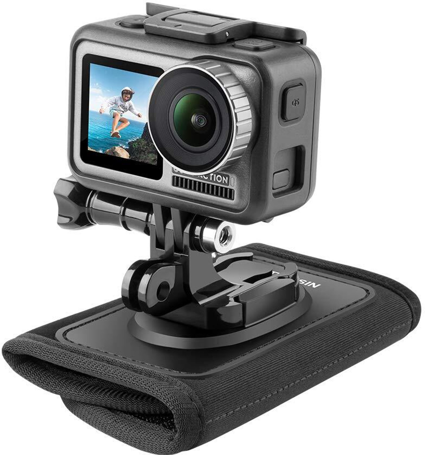 Image of HOJI Backpack Shoulder Strap Mount for Camera, Adjustable Shoulder Pad & Strap Holder Strap