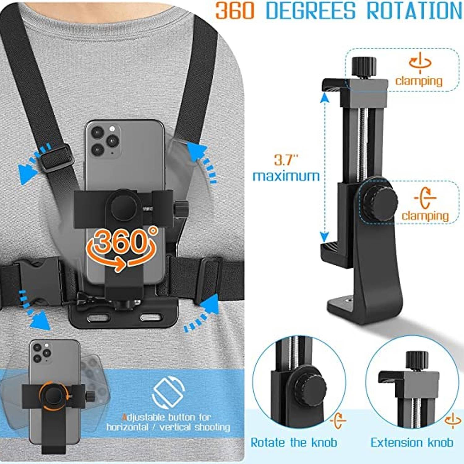 Exsha Chest Mount for Mobile Phone - Image 3