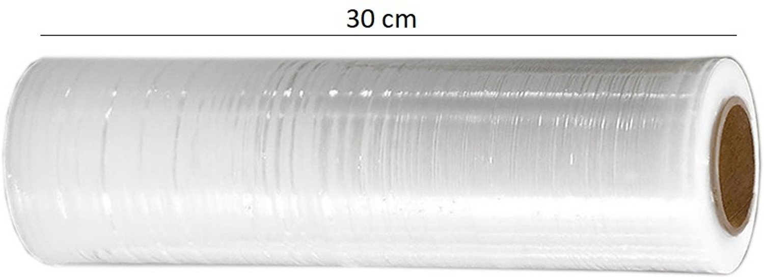 Image of Dhimahi 30 cm 328 ft Stretch Wrap Roll For Packing Wrapping Roll / Wrapping Film / Packaging Film