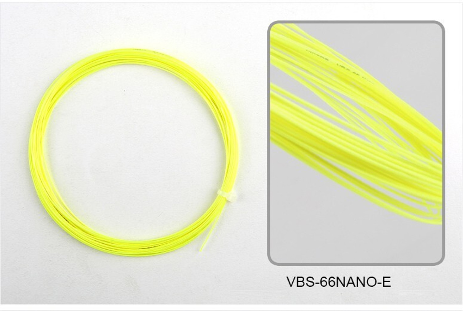 Image of VICTOR VBS-66N Professional Badminton String- Pack of 2, 0.66 Badminton String - 10 m