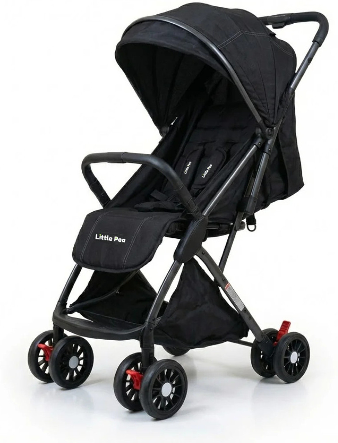 Image of Little Pea One-Touch Button Fold,Travel Friendly with Pull Rod Stroller