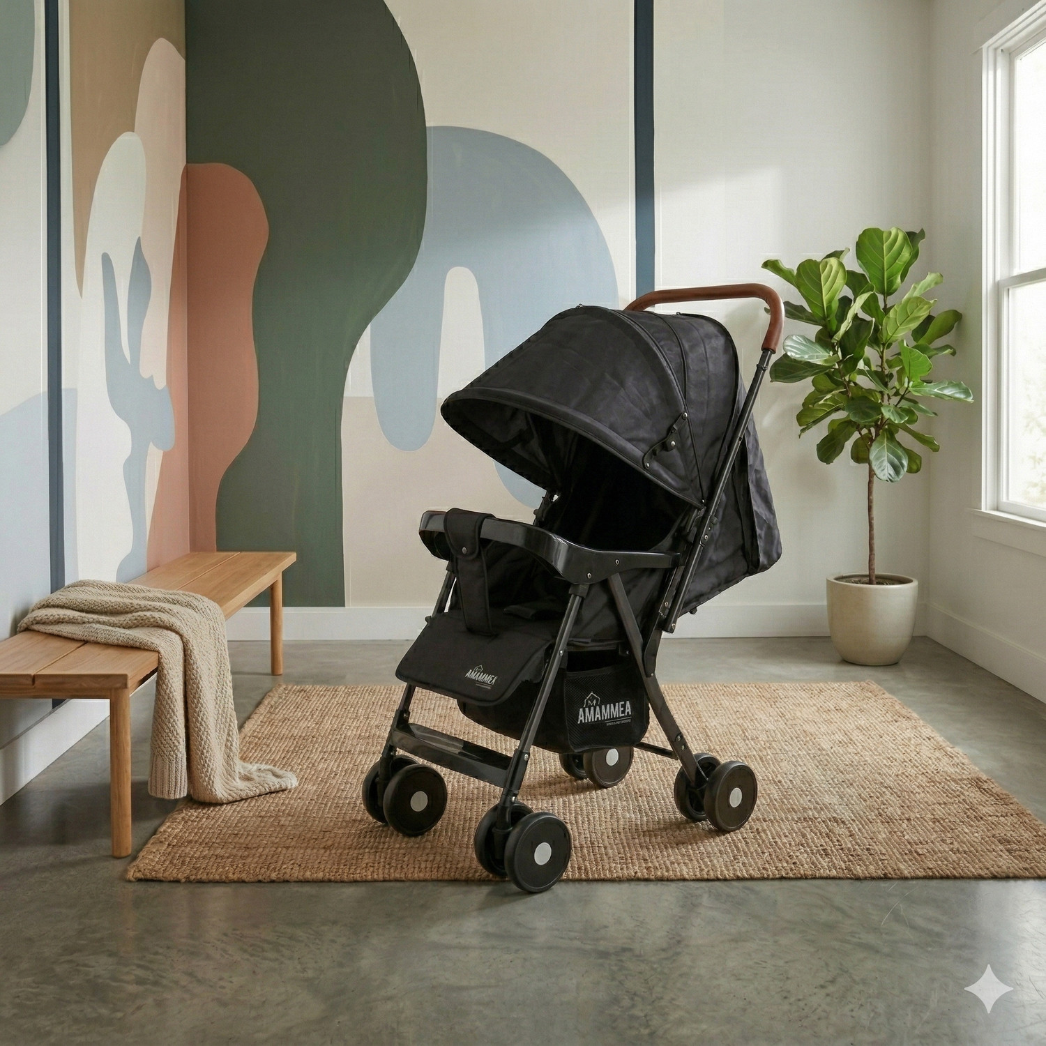 Image of Babanza Baby Stroller Pram