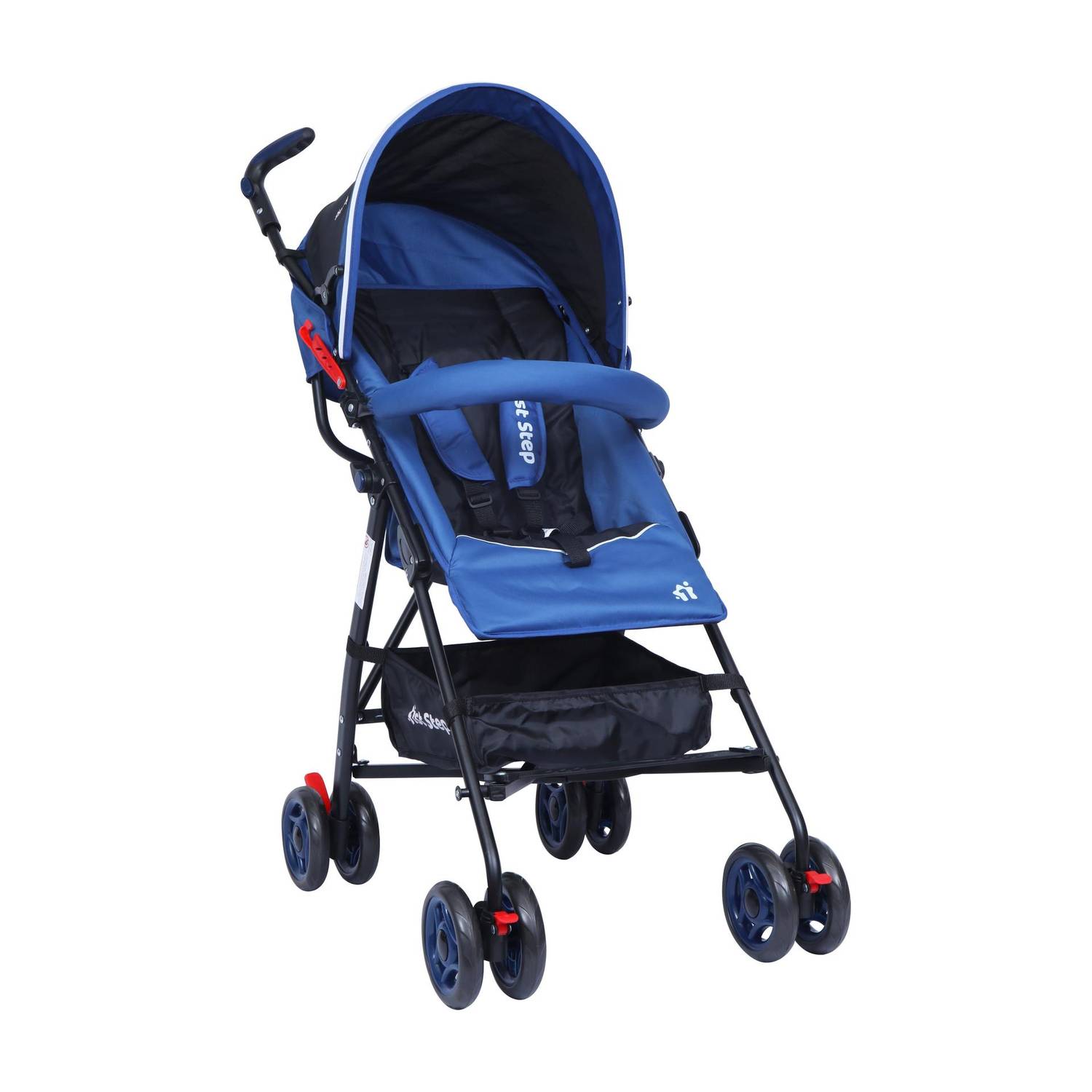 1st Step Jet Stroller/Pram With 5 Point Safety Harness And Adjustable Handles Stroller
