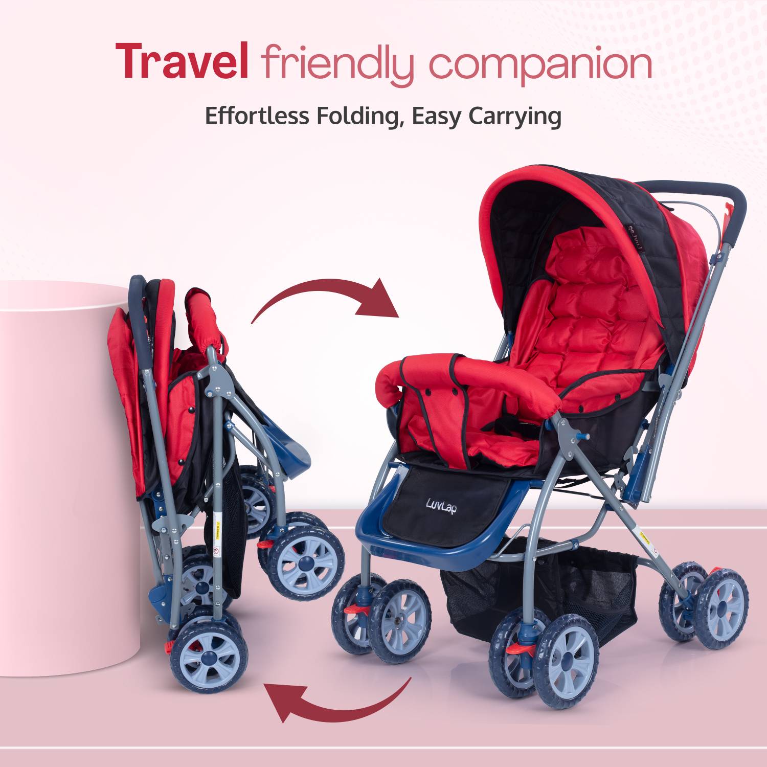 LuvLap Starshine Stroller for 0-3 Years - Image 4