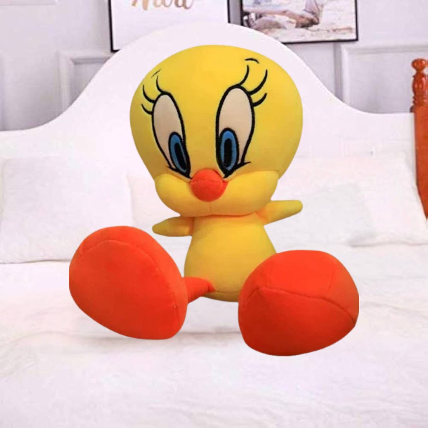 jr jack & rose Cute Huggable Soft Tweety Gift for kids - 25 cm