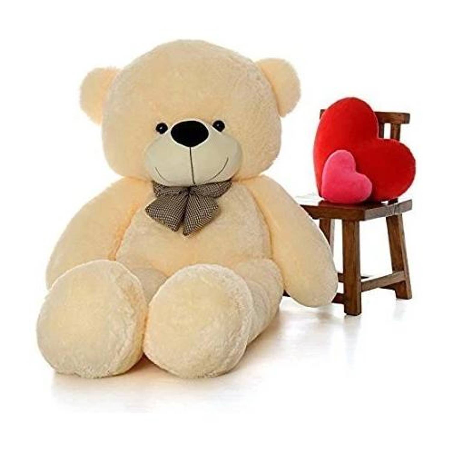 AV Toys 5 feet Cream Teddy Bear - Image 1