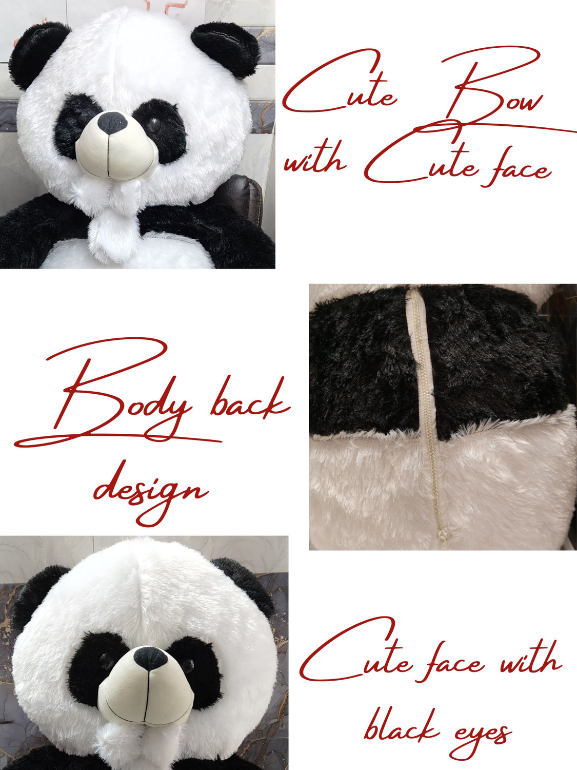 Image of AV Toys 5ft Premium Panda Teddy Bear, Soft and Cute Teddy Plush Toy for Boys or Girls - 152 cm