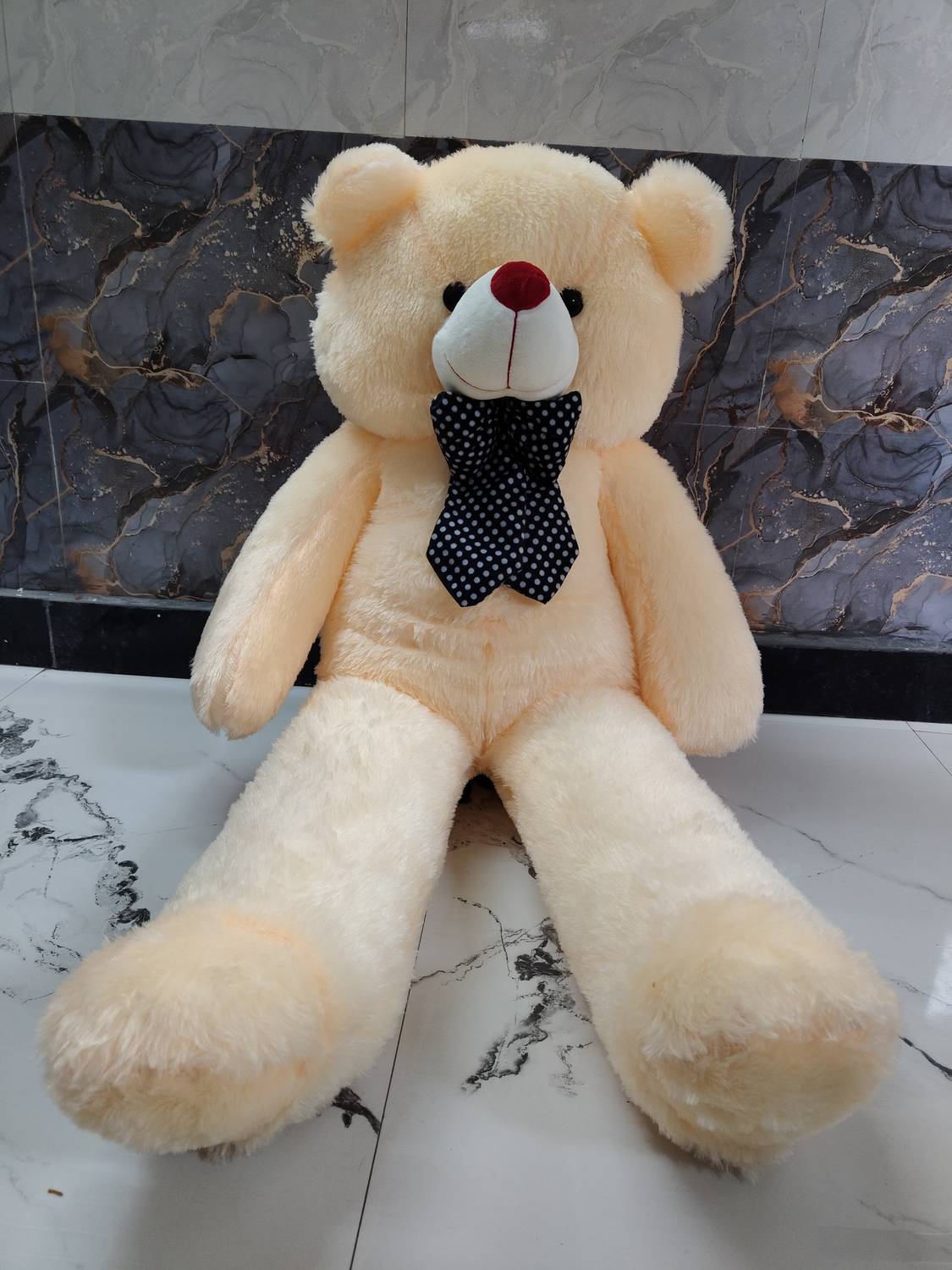 AV Toys 5 feet Cream Teddy Bear - Image 5
