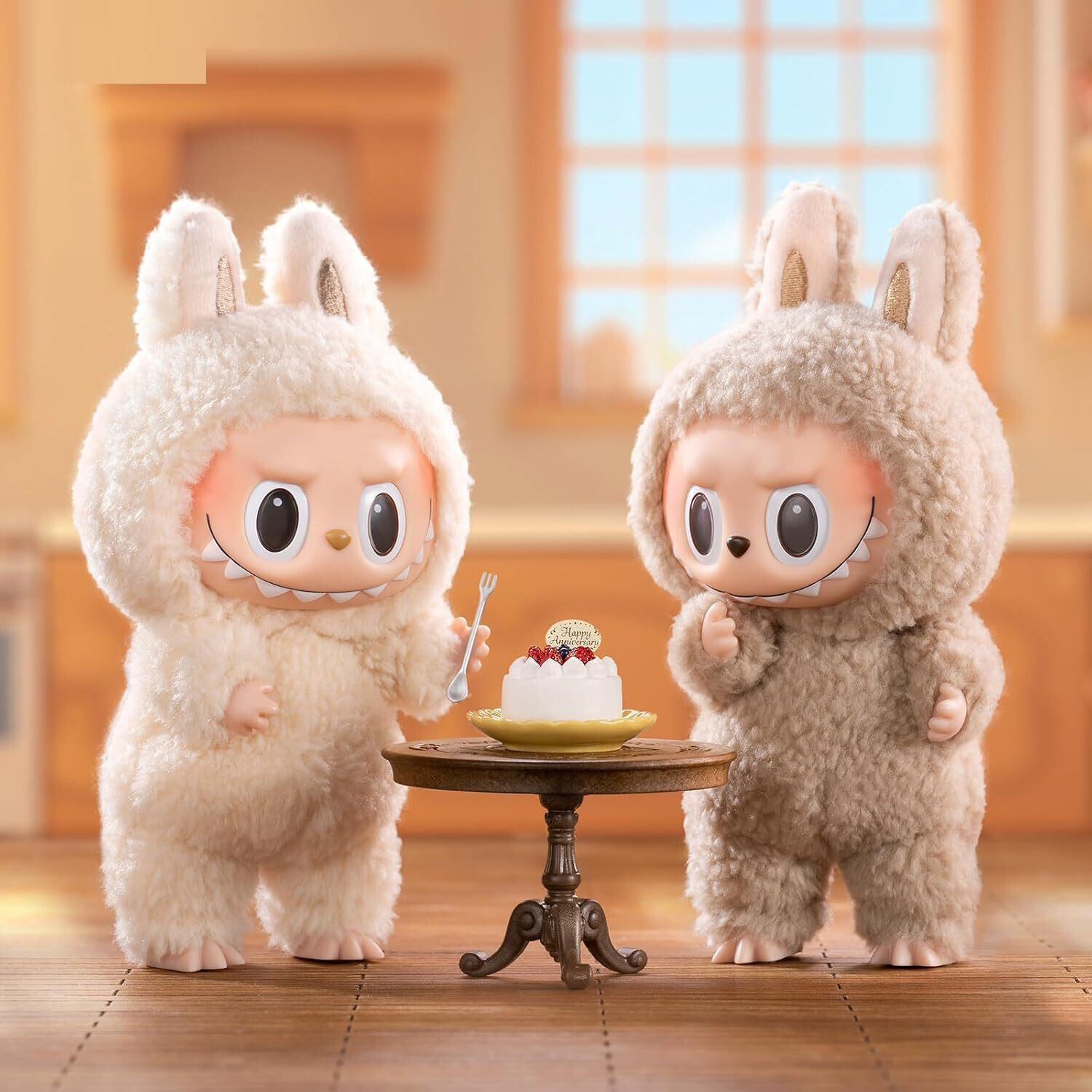 Image of PAPASpace Labubu Monsters Big Energy Plush Figure Collectible Toy for Kids (Pack of 1) - 15 cm