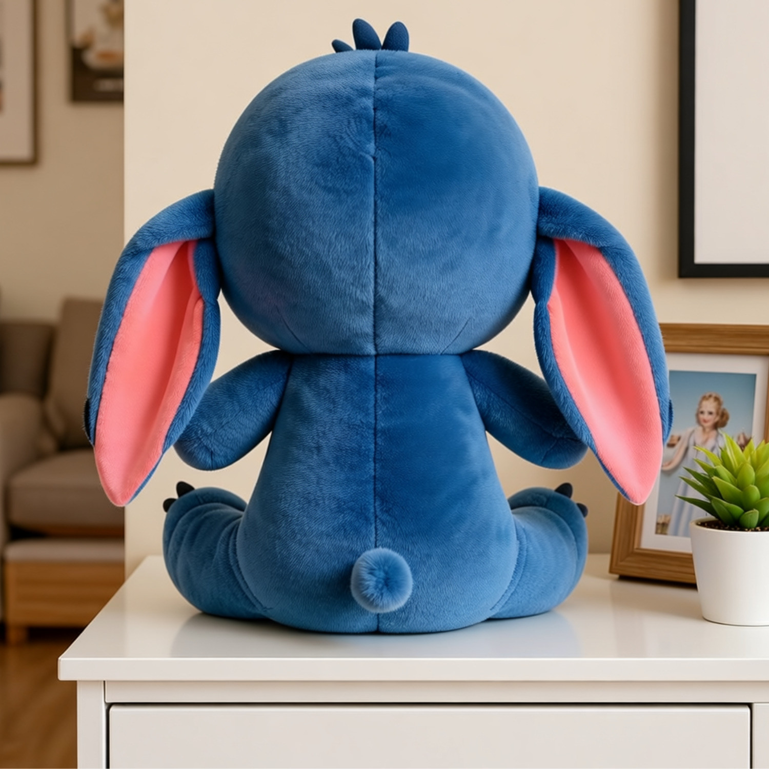 Image of jr jack & rose Blue Hoodie Plush Teddy Bear for Birthday Gift - 30 cm