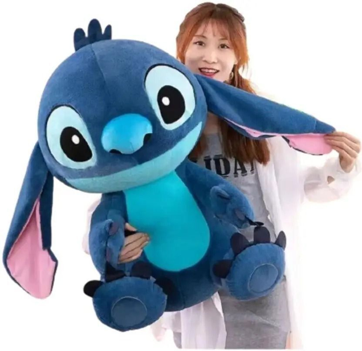 Image of tinytotem Blue Alien Plush Toy 50 cm | Ultra-Soft Premium Soft Toy for Kids | Big Huggable - 50 cm