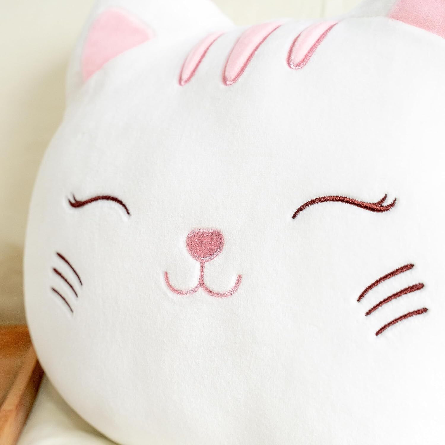 Image of Teddy Daddy Soft Cat Pillow Plush Toys - 30 cm