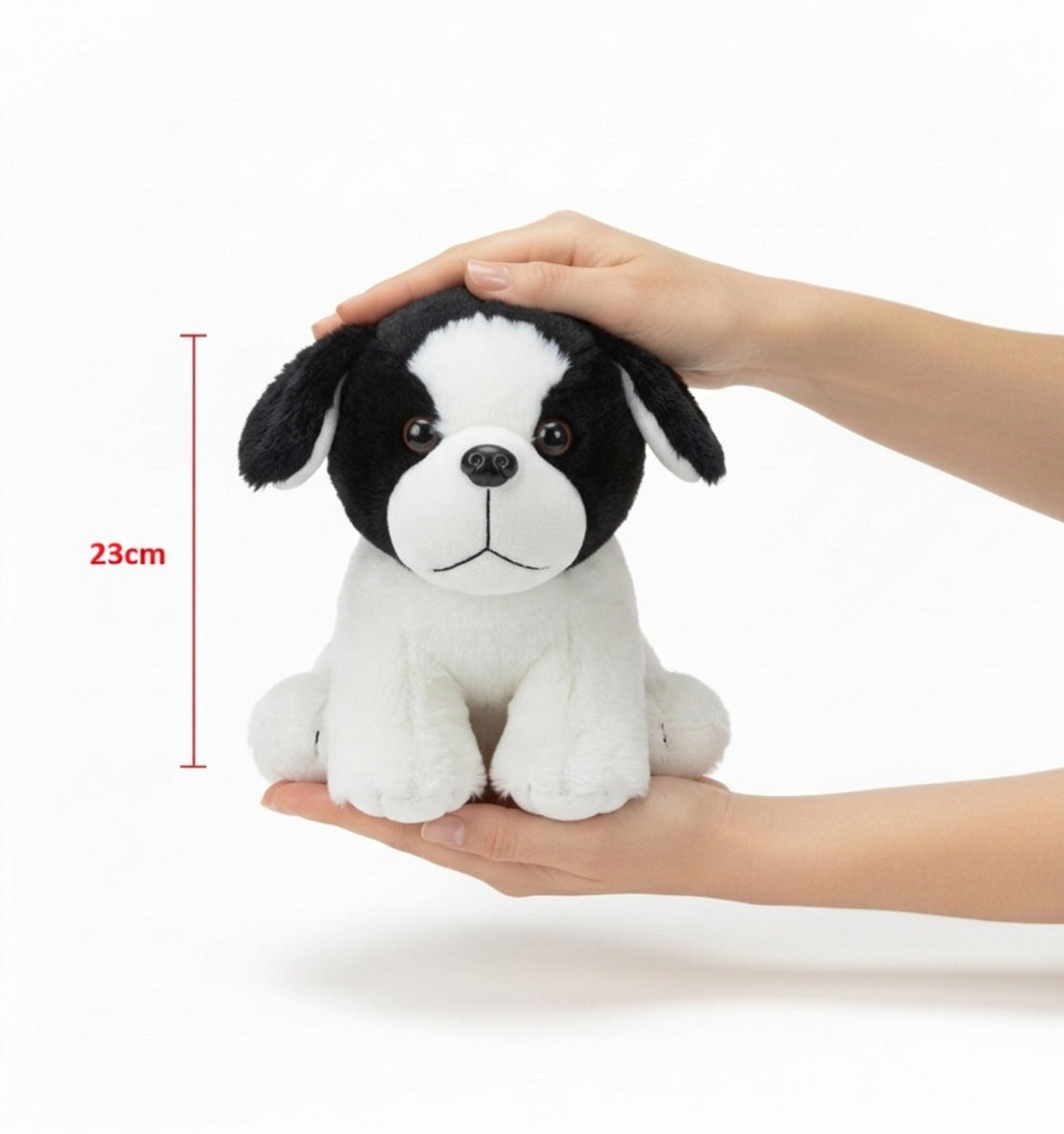 Image of SHREEJI GIFT Cute Dog Stuffed Toy Plushie Animal Baby Soft Toys for Boys and Girls - 23 cm