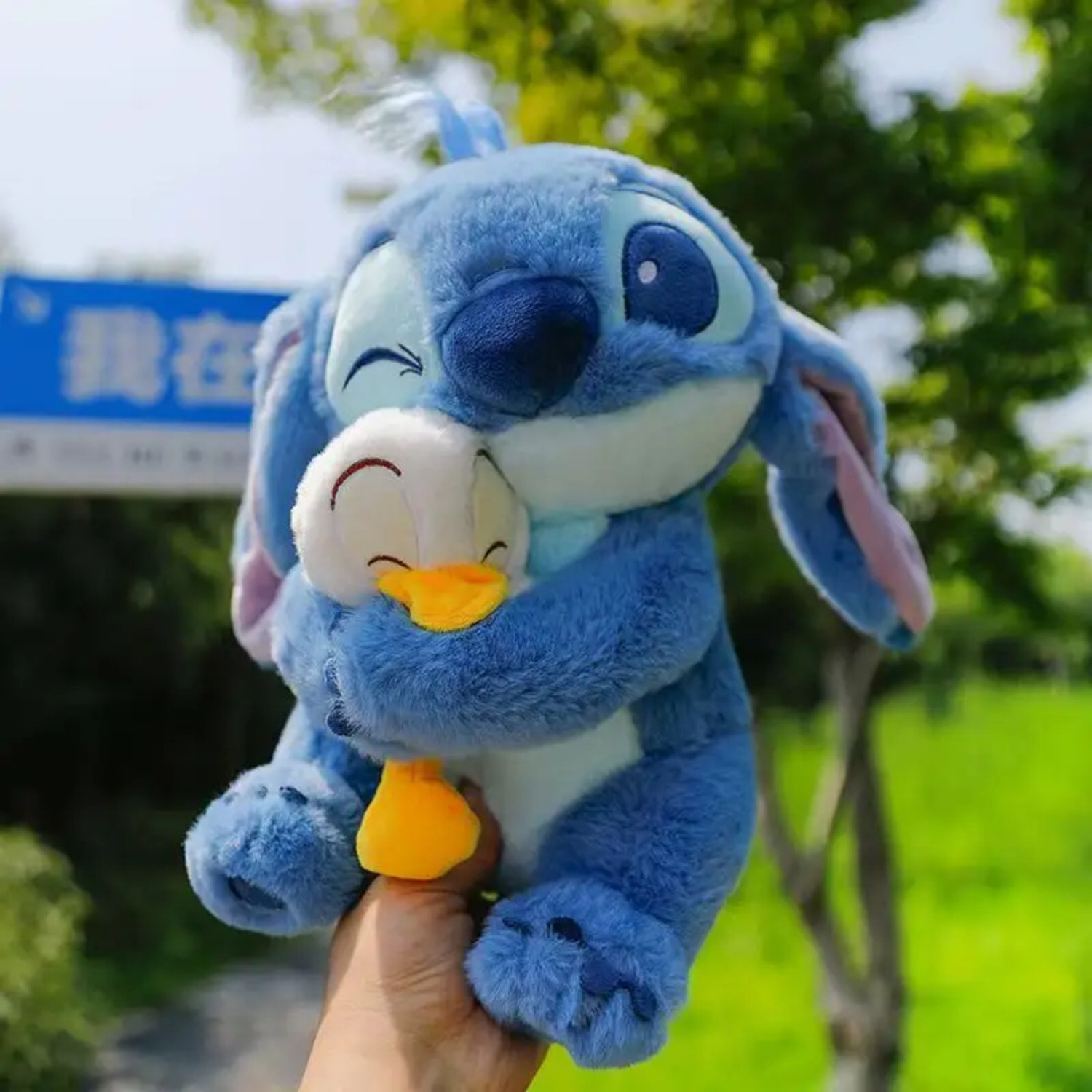 Image of plush joy Disney Stitch Soft Stuffed Plush Animal Toy for Kids and Gift - 34 cm