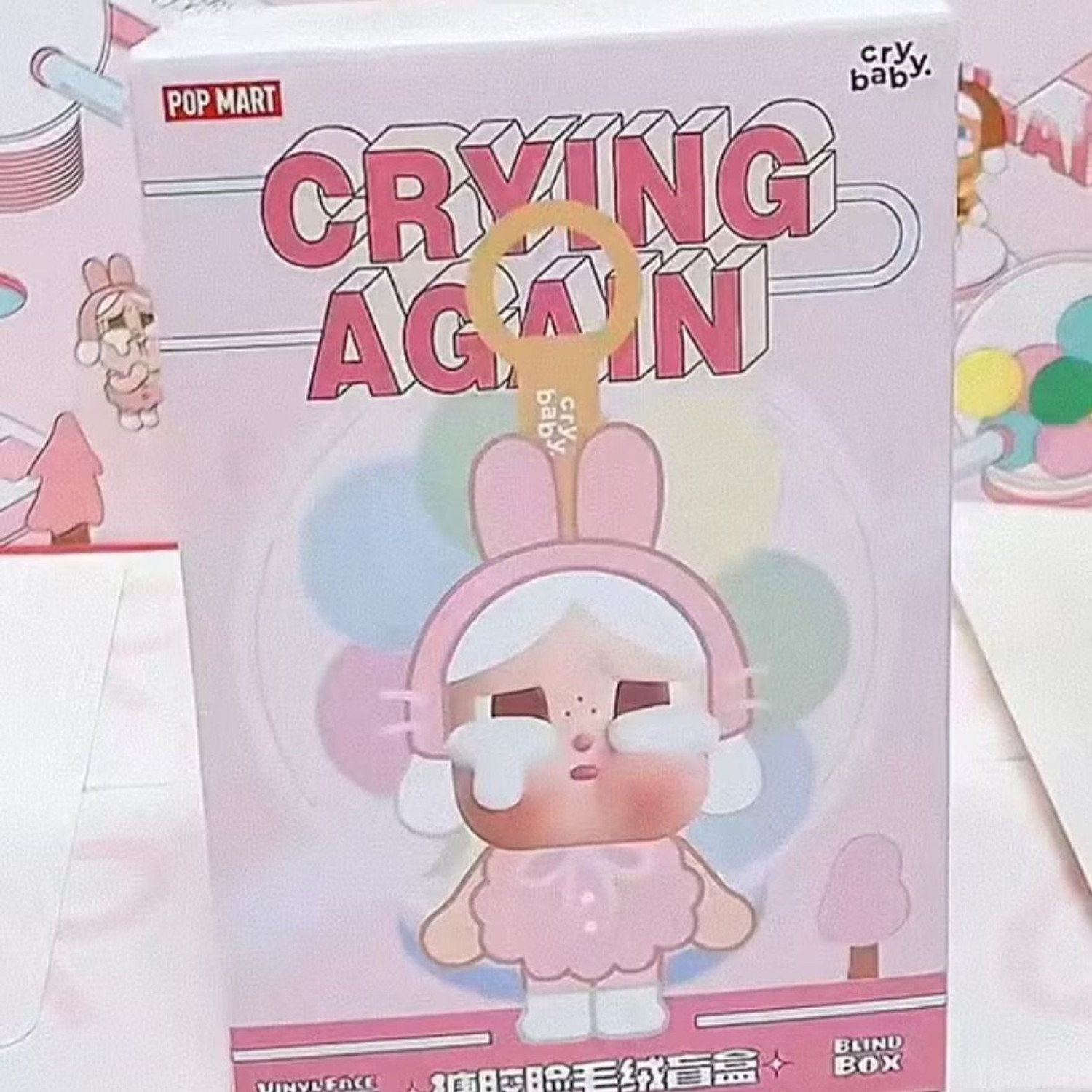 Image of ROCKETHEART Crying Again Plush Figure Figures blind Box Pack of 1 - 12 mm