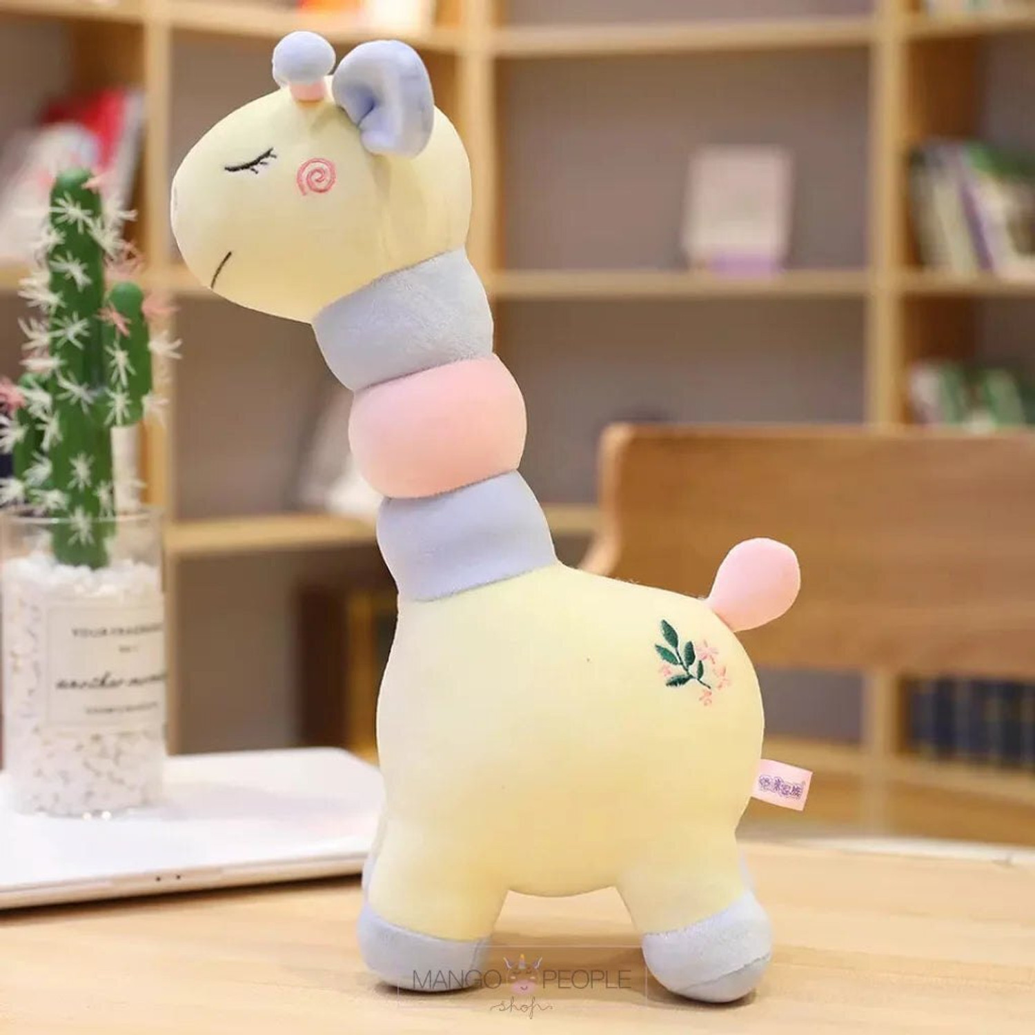 Image of Miss & Chief Bubble Neck Giraffe - 60 cm (Yellow)