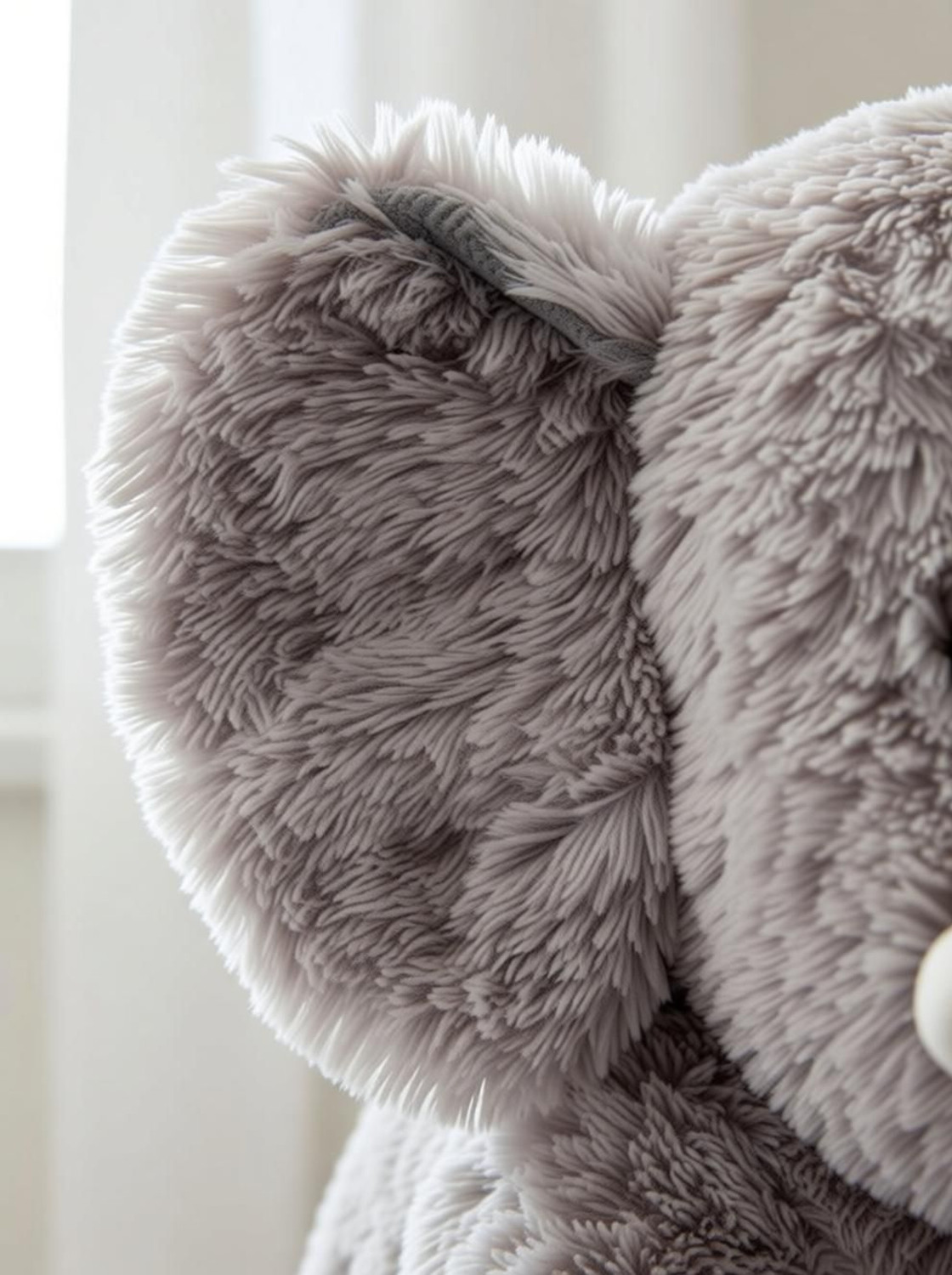 Image of Frantic 25CM Lucky Elephant Soft Toy for Kids Playing Toy,(LuckyGreyElephant 2024) - 25 cm