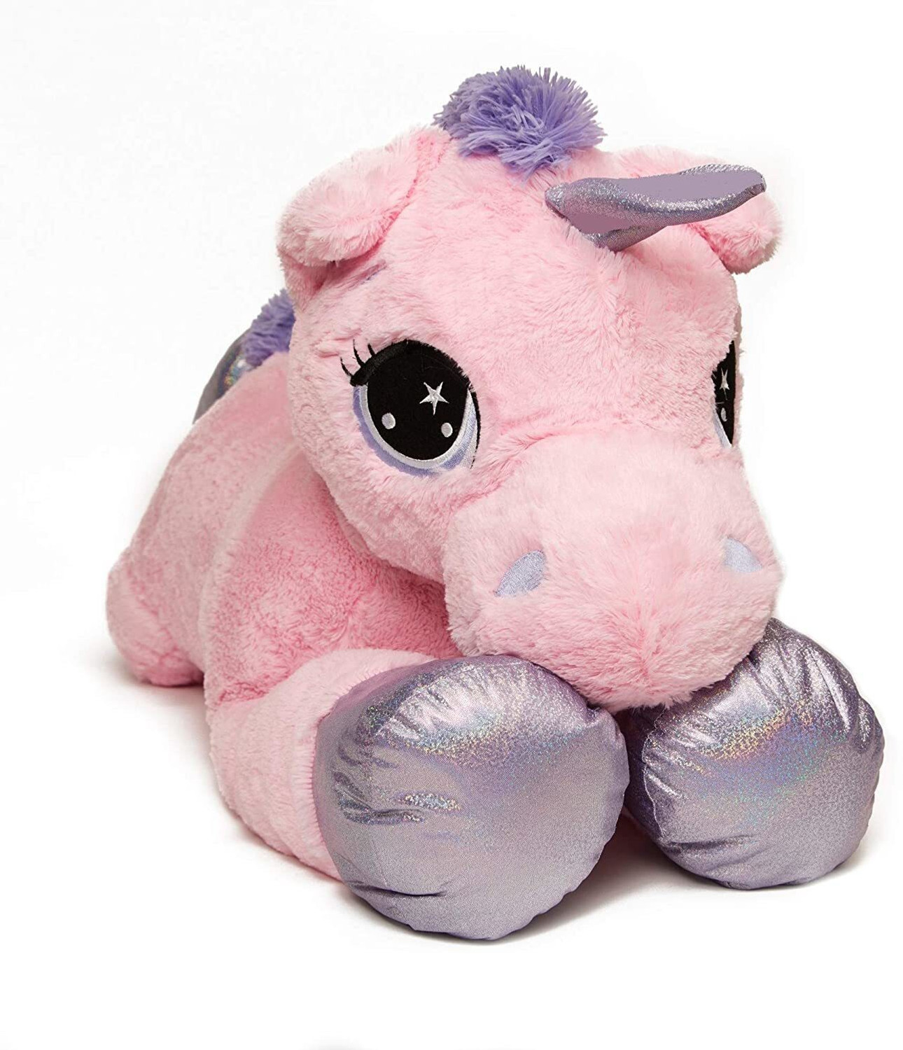 Image of eston Big Size Funny Unicorn Stuffed Animal Plush Toy Made in India - 100 cm (Pink)