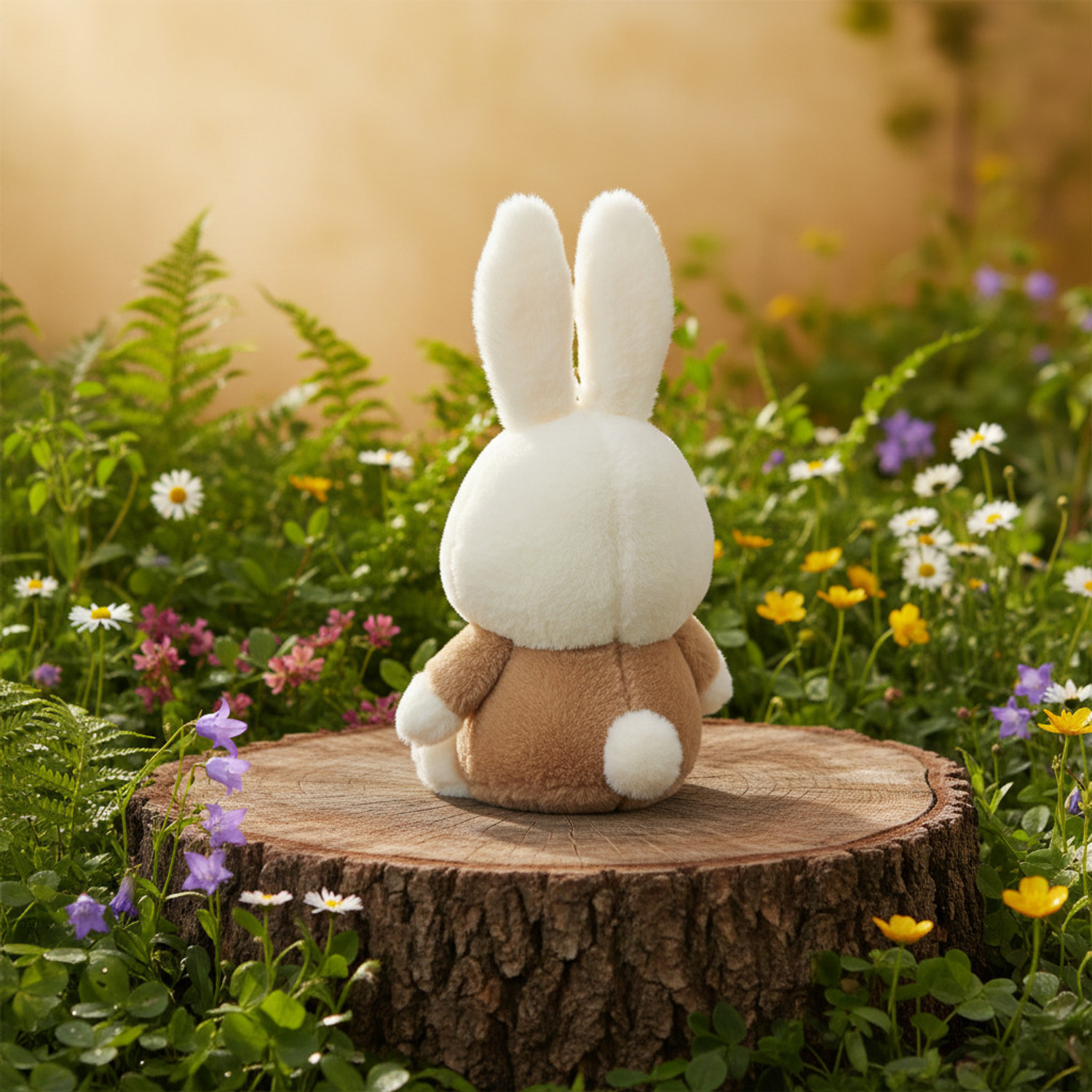 Image of jr jack & rose Brown Bunny Teddy Bear - 30 cm