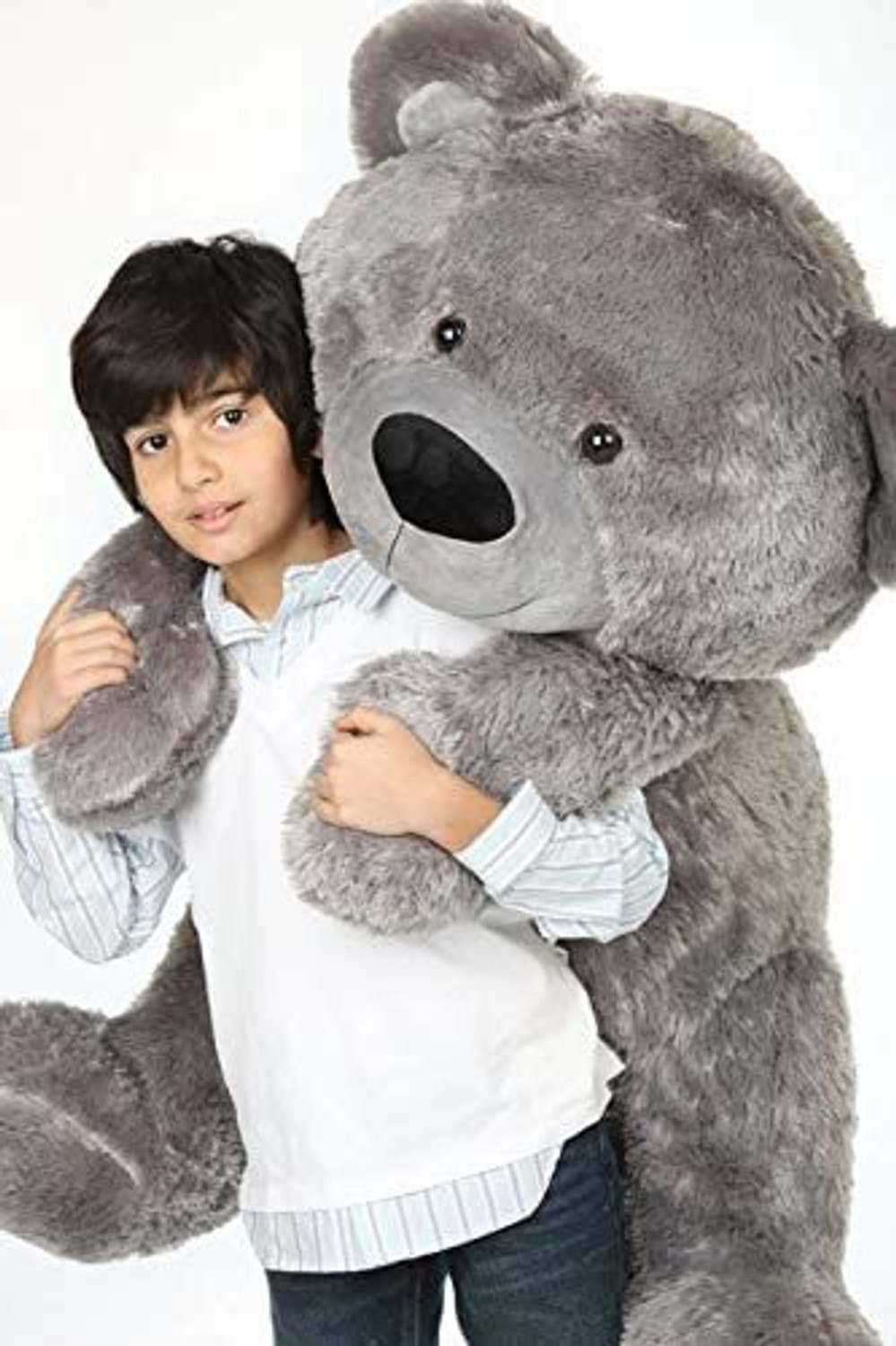 Image of Ksar Grey Teddy Bear 6 Feet Birthday valentines gift for girls Loveable & Huggable - 182 cm