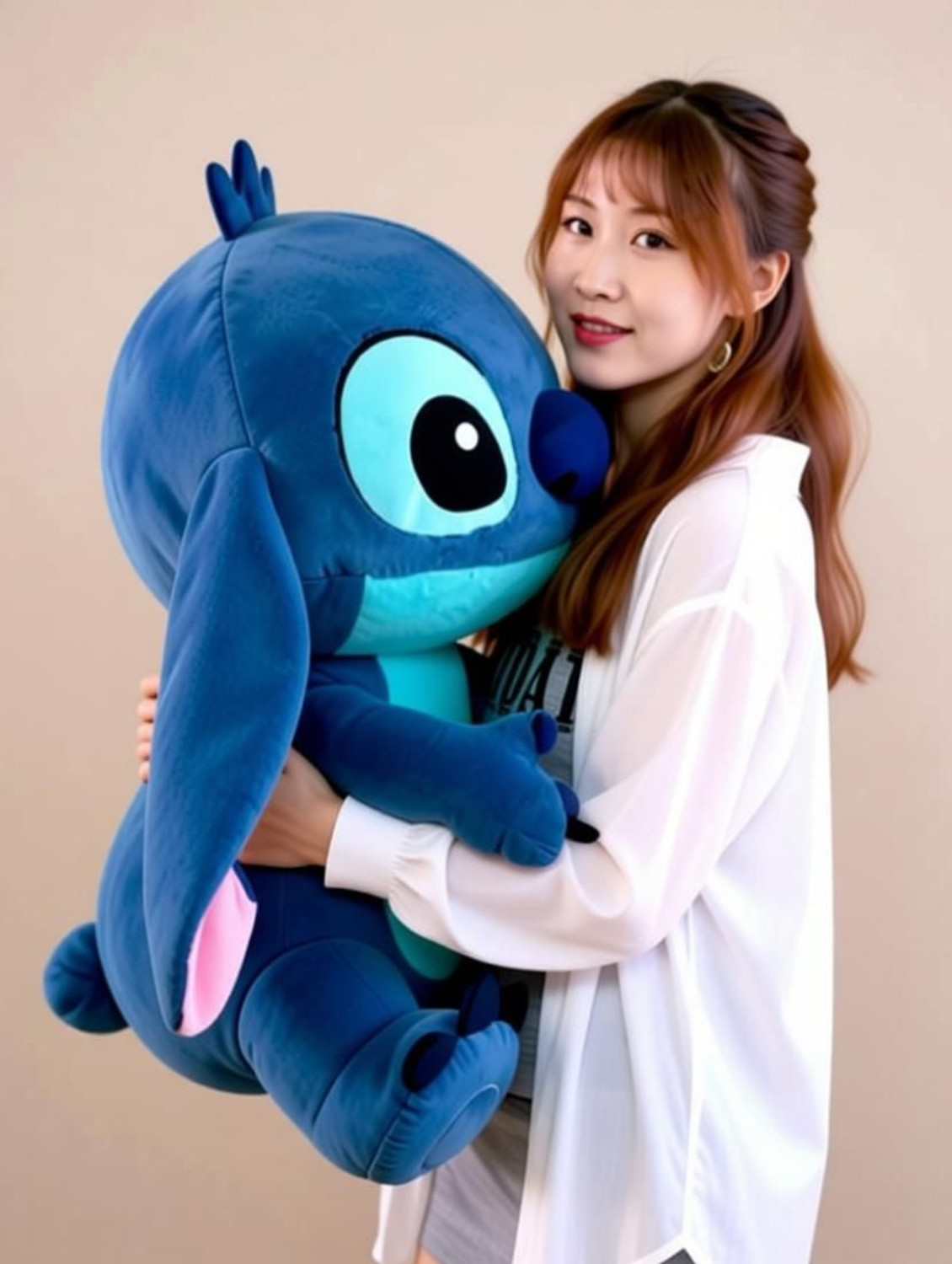Image of tinytotem Blue Alien Plush Toy 50 cm | Ultra-Soft Premium Soft Toy for Kids | Big Huggable - 50 cm
