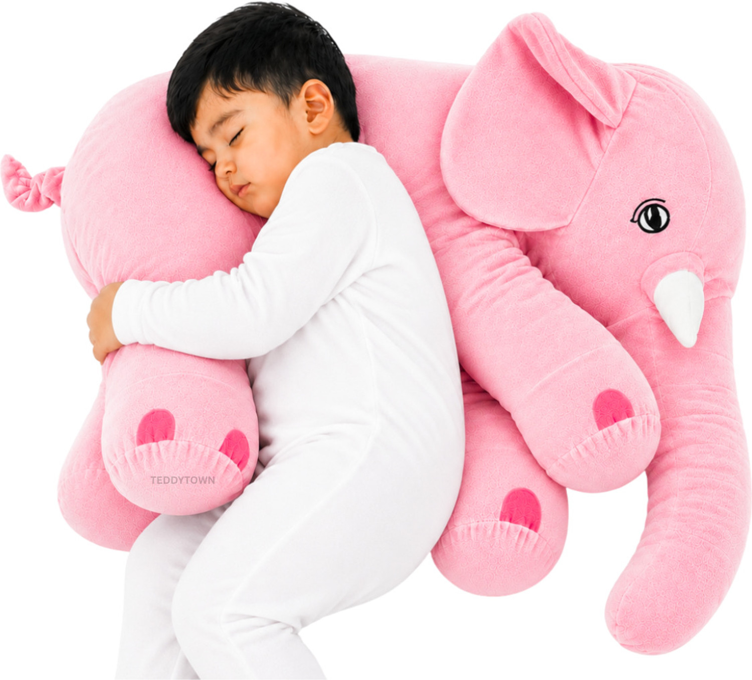 Image of TEDDY TOWN Jumbo Elephant Soft Toy 40cm | Big Cute Elephant Plush Toy for Kids - 40 cm